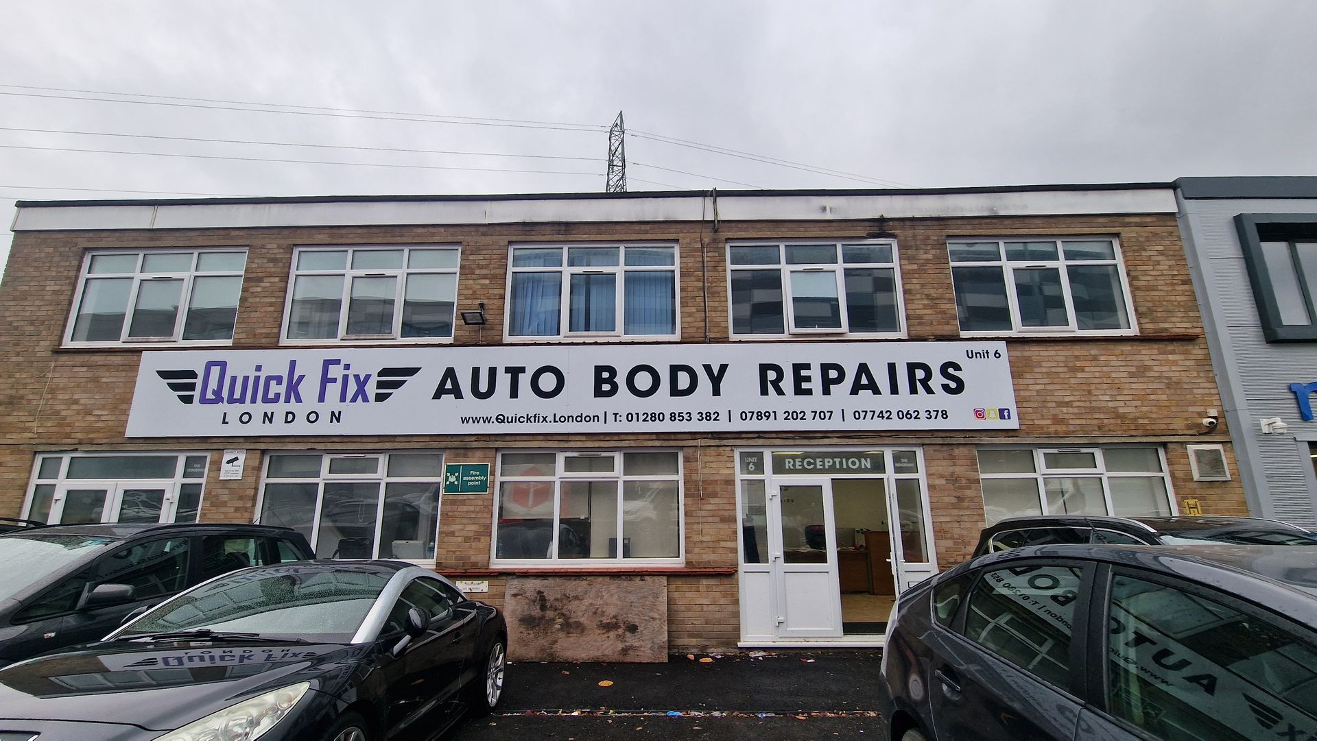 Workshop Entrance
Entrance of QUICKFIX Autos body repair workshop in Iver SL0 9HX