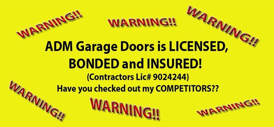 ADM Garage Doors, Inc.