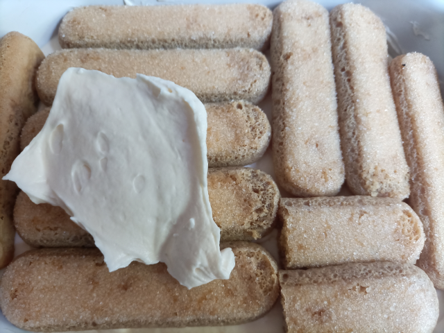 Rezeot Tiramiss Kekse und Creme