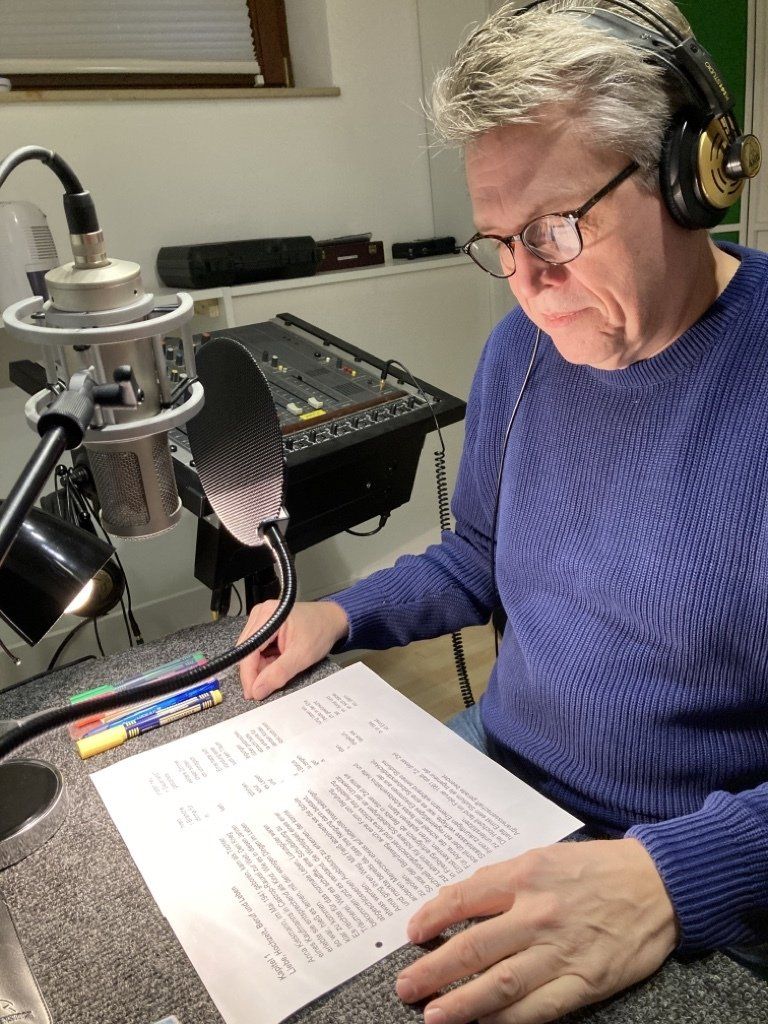 Arbeit im Tonstudio „Mainmix“