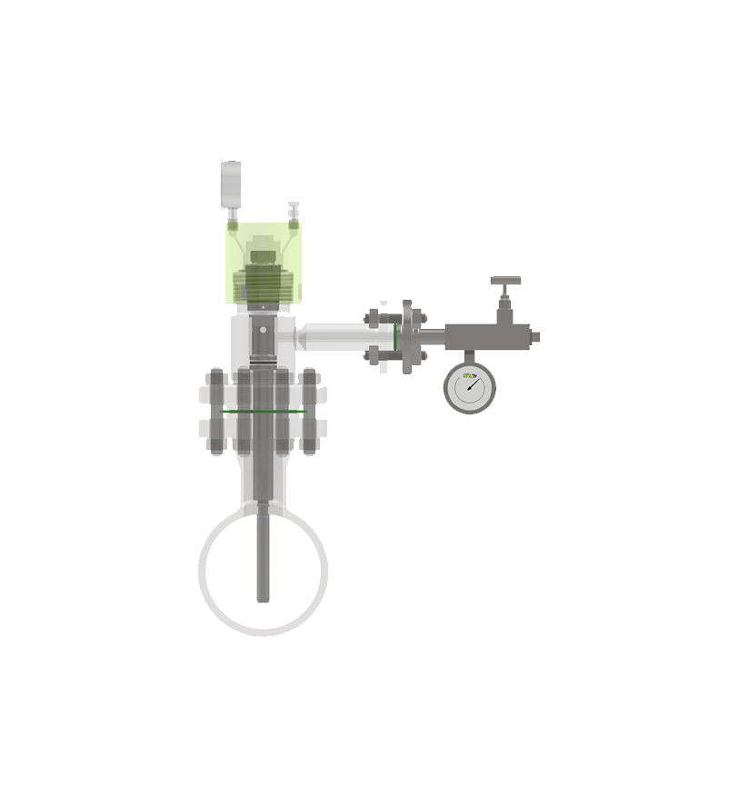 Sand erosion probe