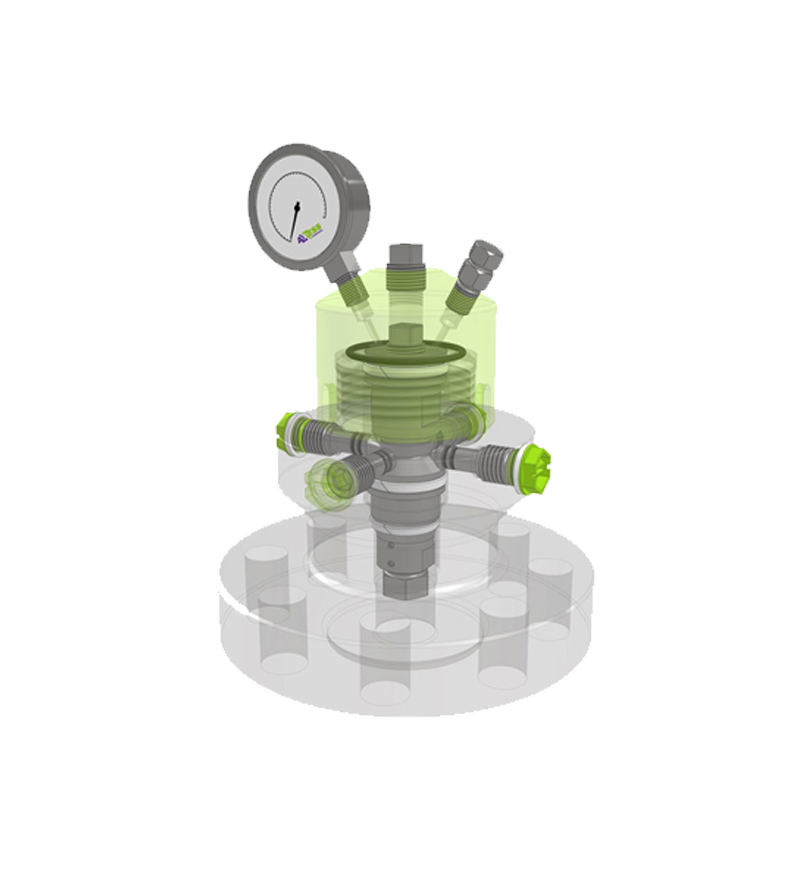 High pressure hydraulic access system