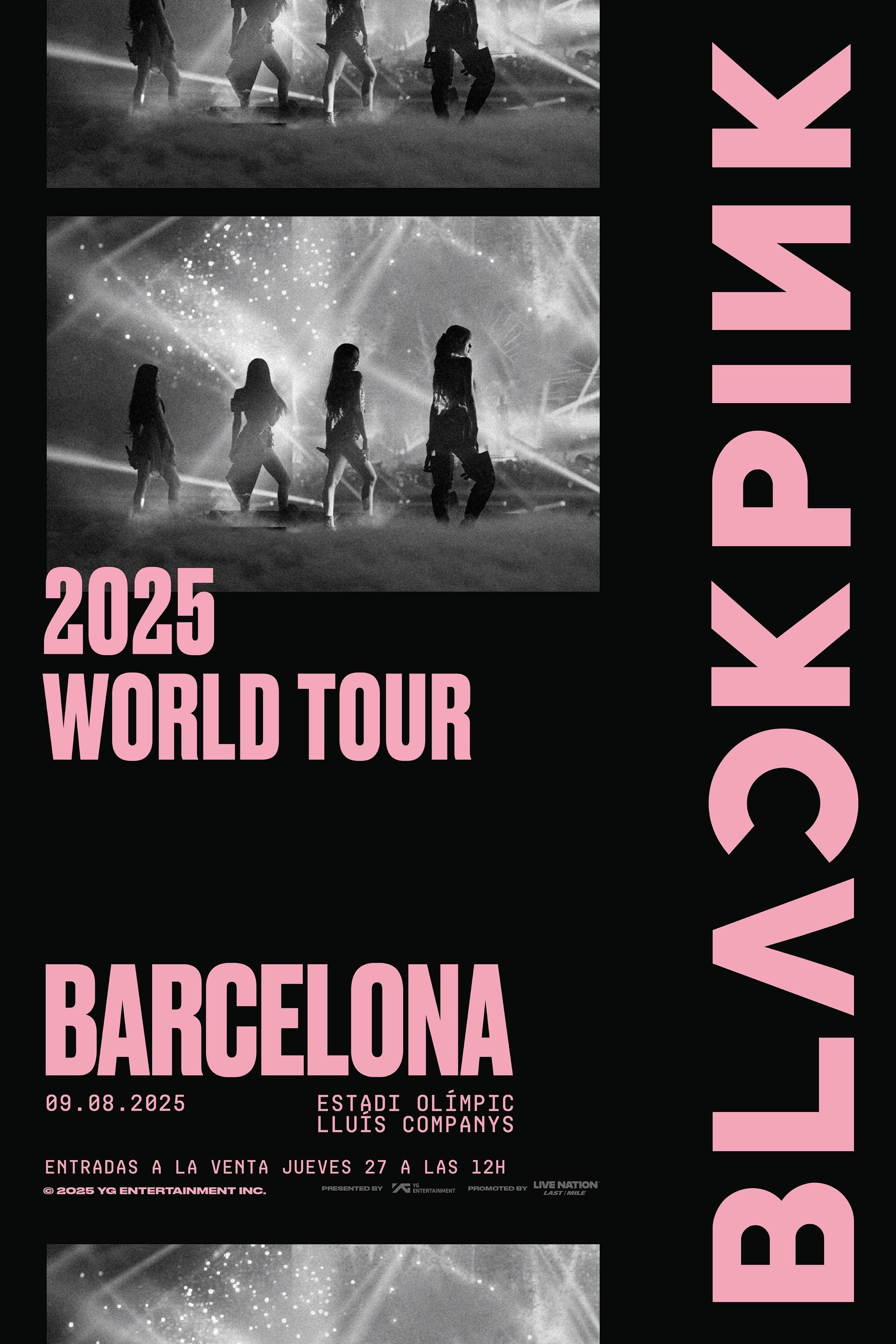 BLACK PINK CONCIERTO BARCELONA 2025 BLACK PINK CONCIERTO BARCELONA 2025