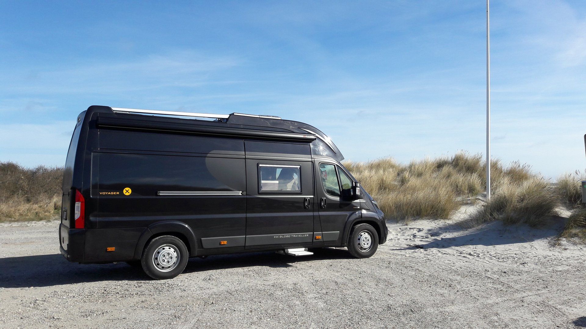 Skagen, Dänemark im Globe-Traveller