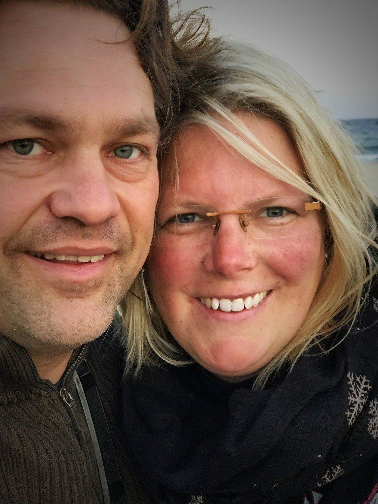 Boris und Anke Anke im  Globe-Traveller