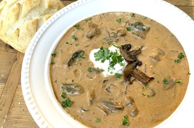 Hungarian Mushroom Soup