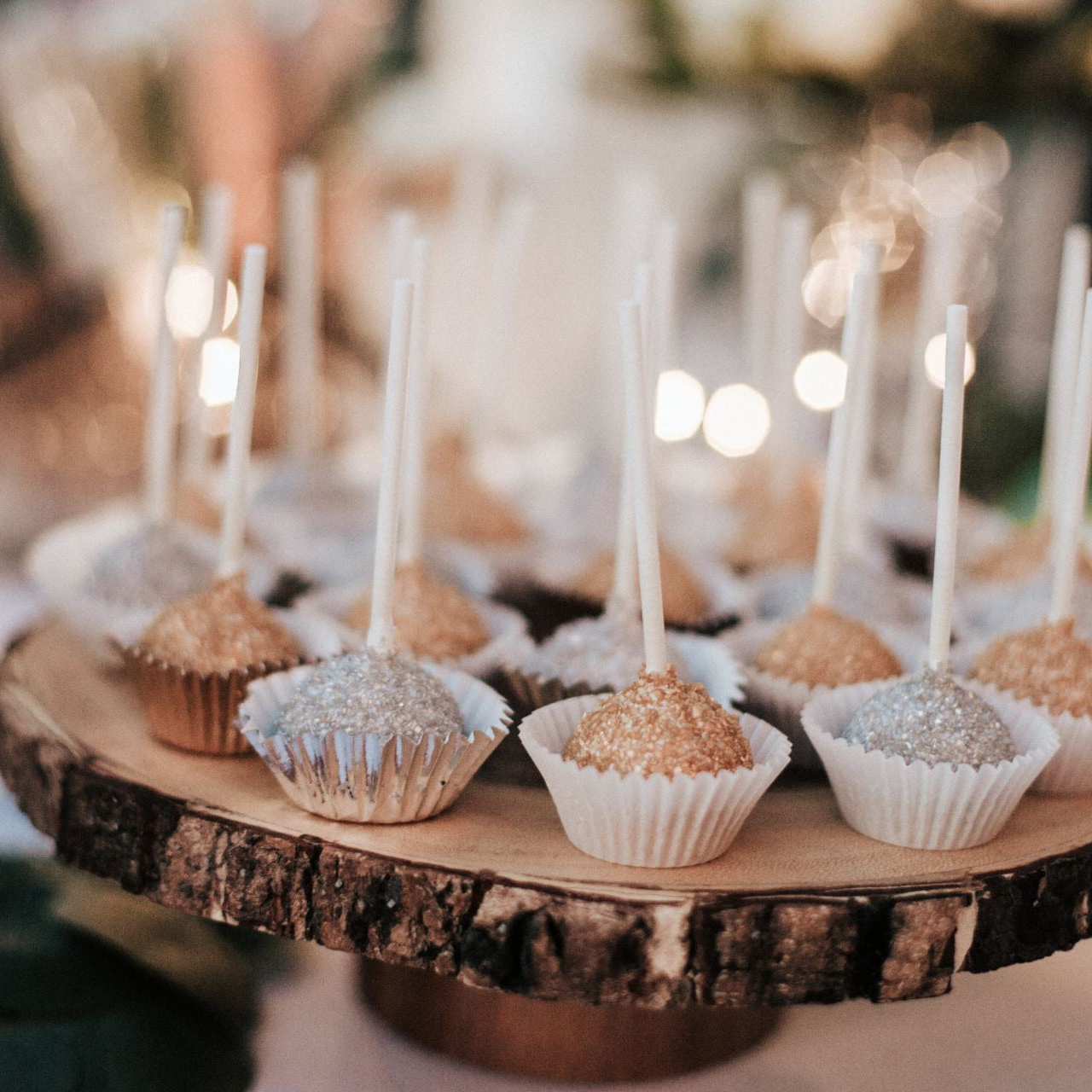 Muffins Tablett Kerzen Feier