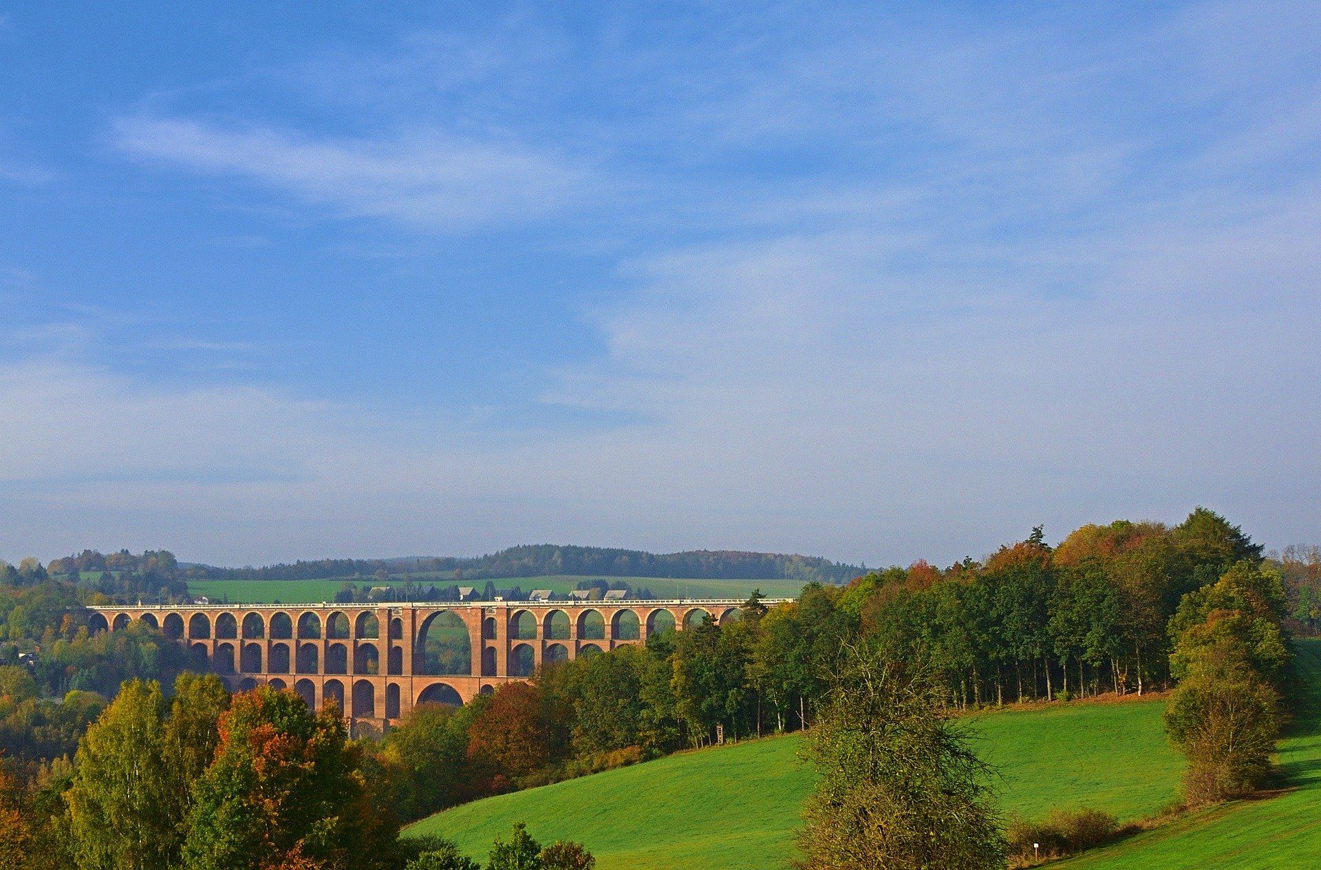 Ziegelsteinbrücke - Göltzschachtalbrücke