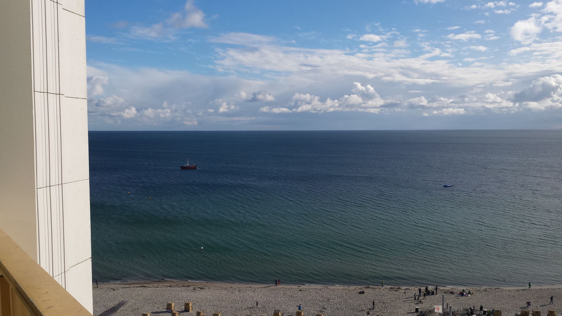Zimmerblick Meer - Südstrand