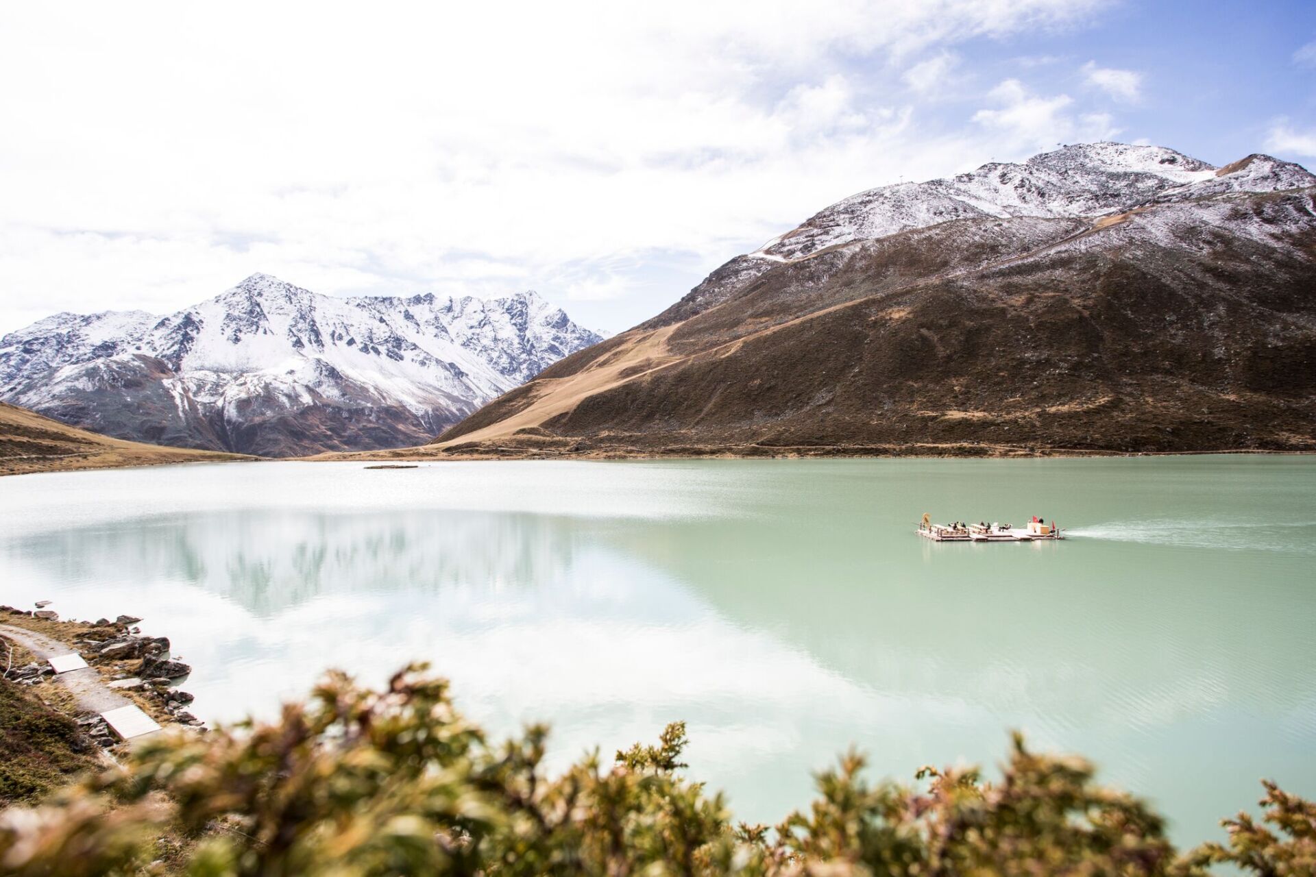 Rifflesee Floßfahrt