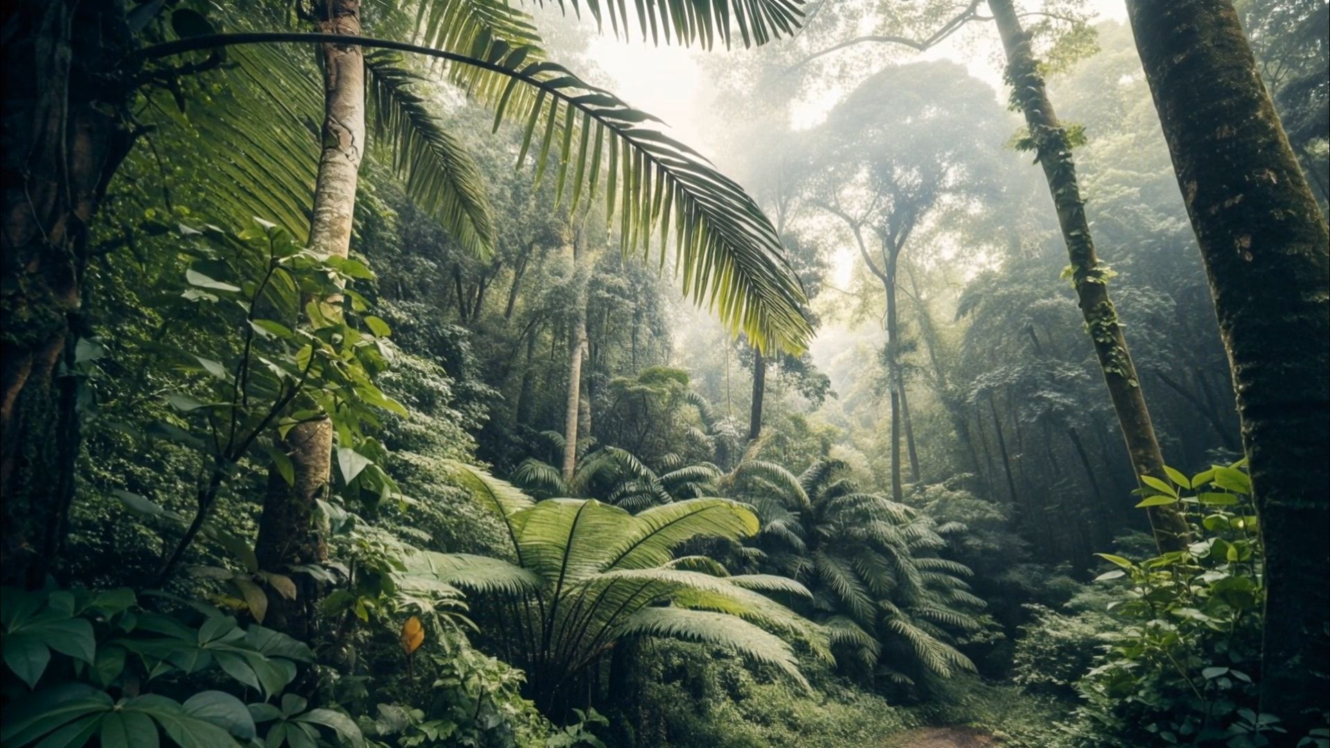 CGI Wood Scattering. Plants and much more. Cinematic