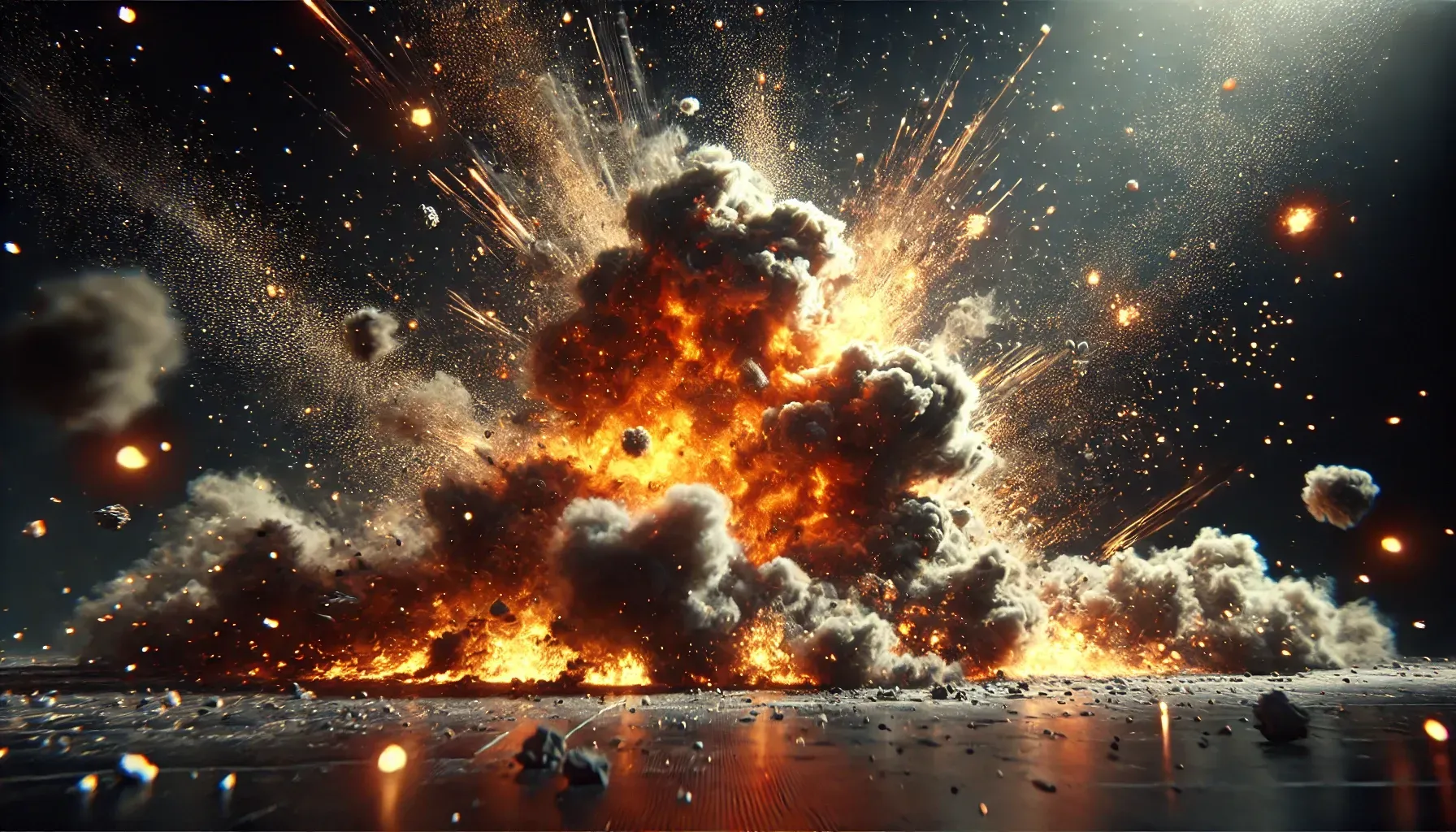 Explsoion Grafik VFX Explosion Grafik VFX