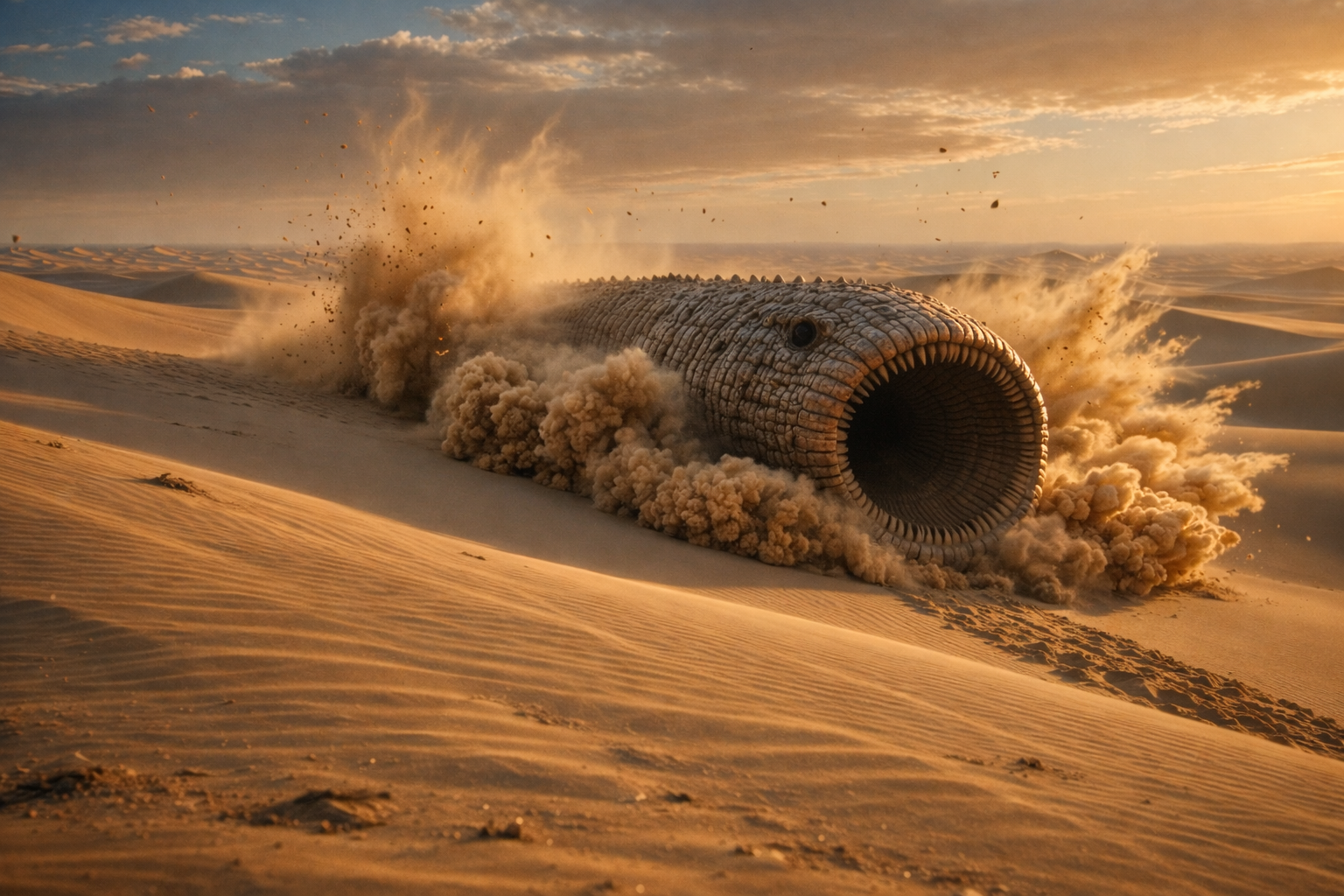 Monster im Sand