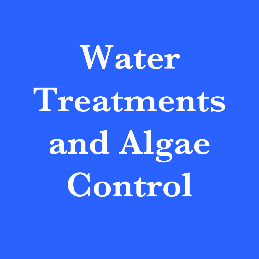 Water Treatments and Algae Control