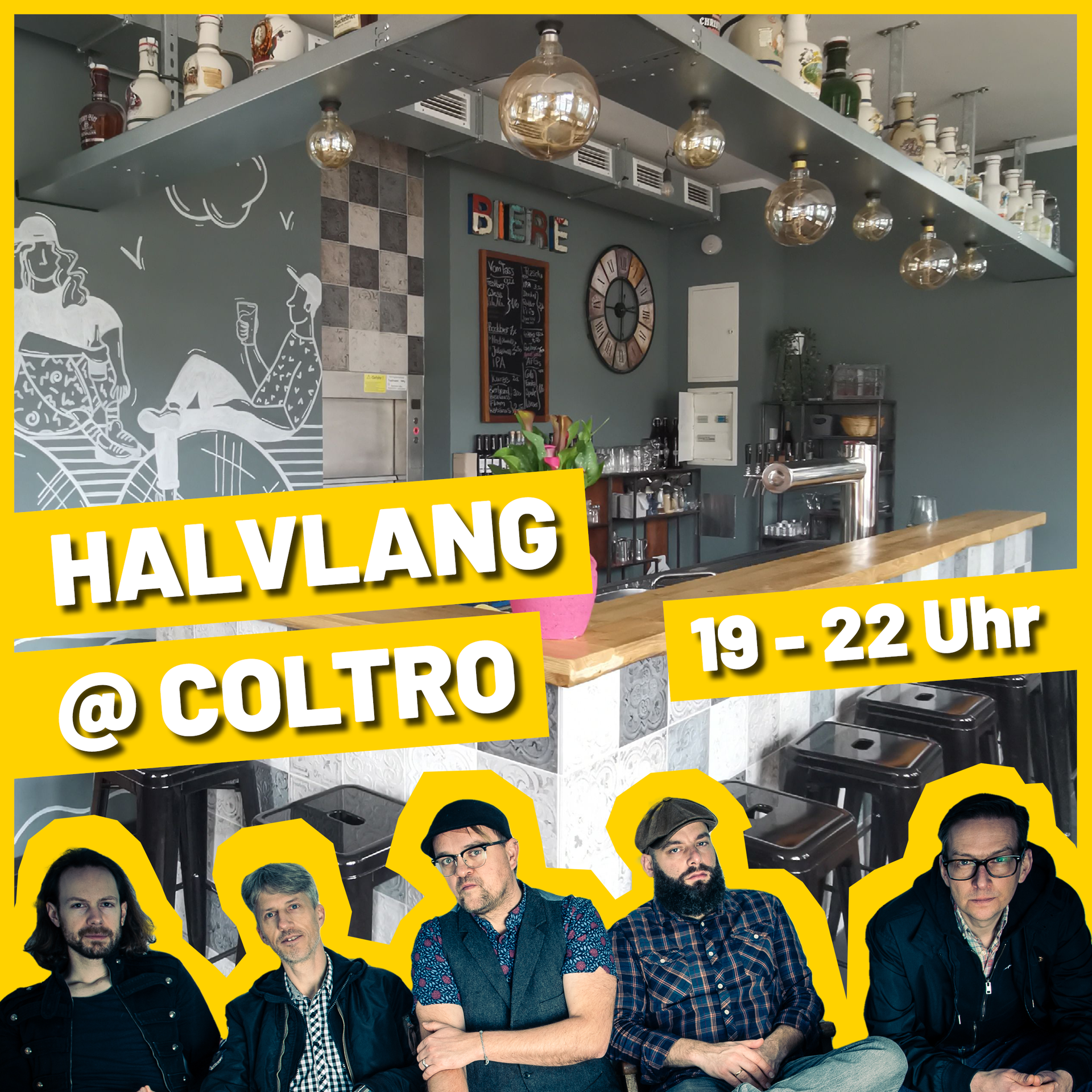 Bandfoto: Peter Schwöbel Festival | Hürther KneipenKulTour | Halvlang @ Colto | Bandfoto: Peter Schwöbel