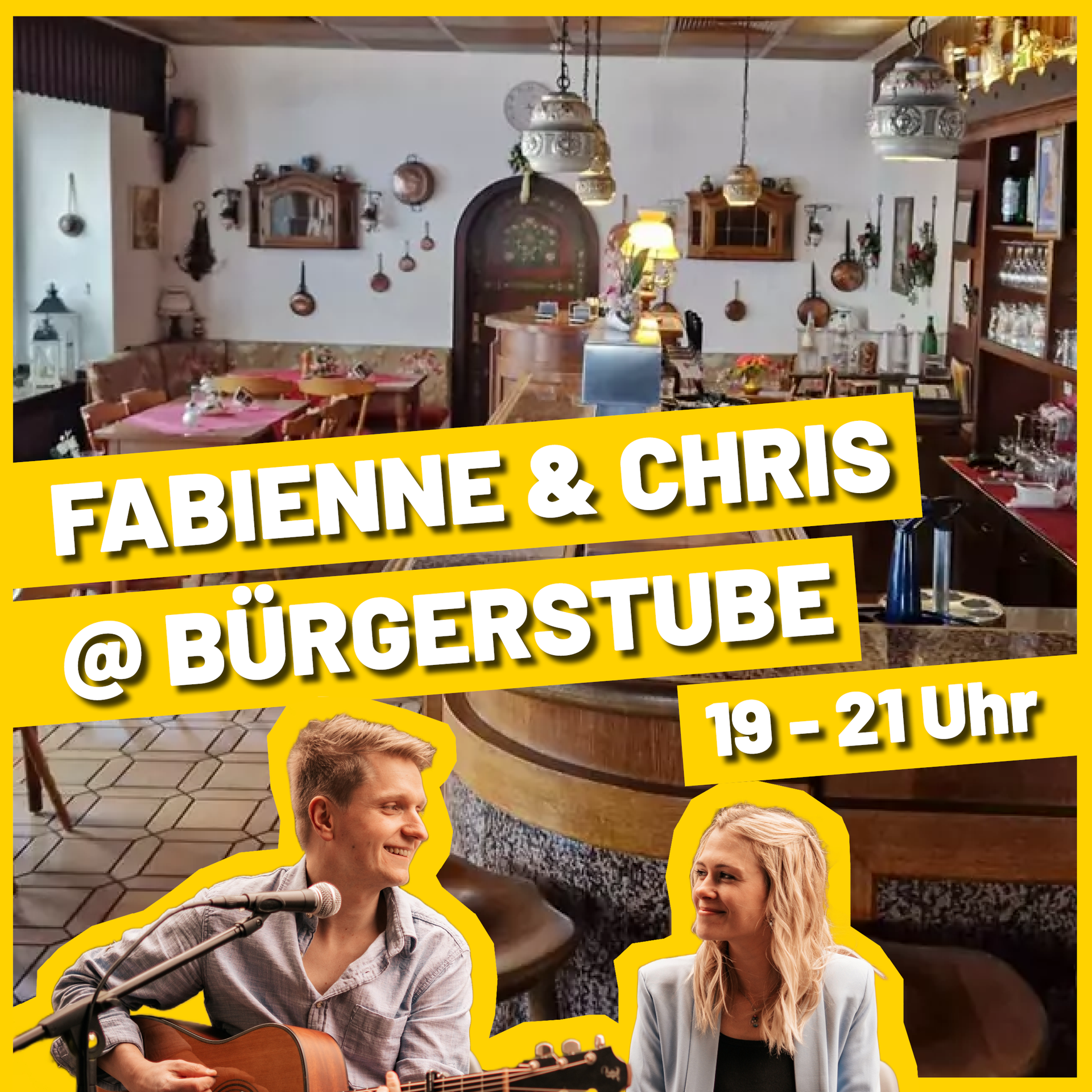 Bandfoto: lisamoments_ Festival | Hürther KneipenKulTour | Fabienne & Chris @ Bürgerstube | Bandfoto: lisamoments_