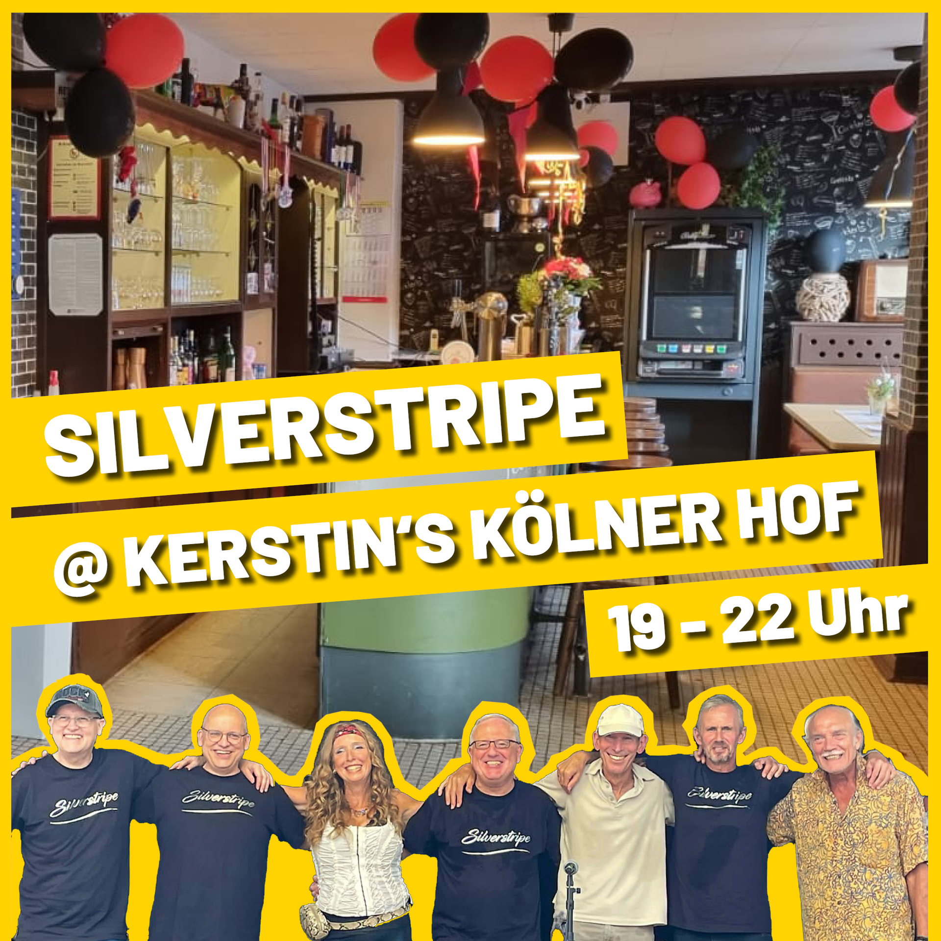 Bandfoto: Privat Festival | Hürther KneipenKulTour | Silverstripe @ Kerstin's Kölner Hof | Bandfoto: Privat