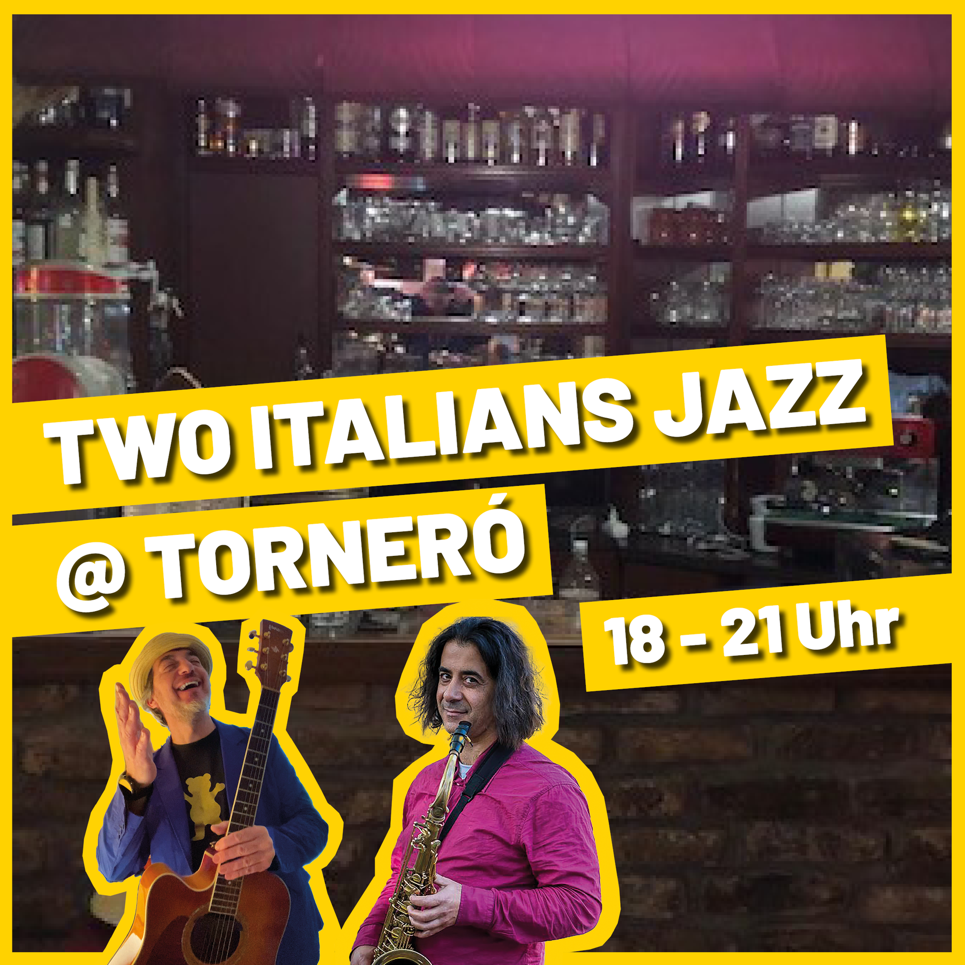 Künstlerfotos: Tita Simò & Roberto Cifarelli Festival | Hürther KneipenKulTour | Two Italians Jazz @ Torneró | Künstlerfotos: Tita Simò & Roberto Cifarelli