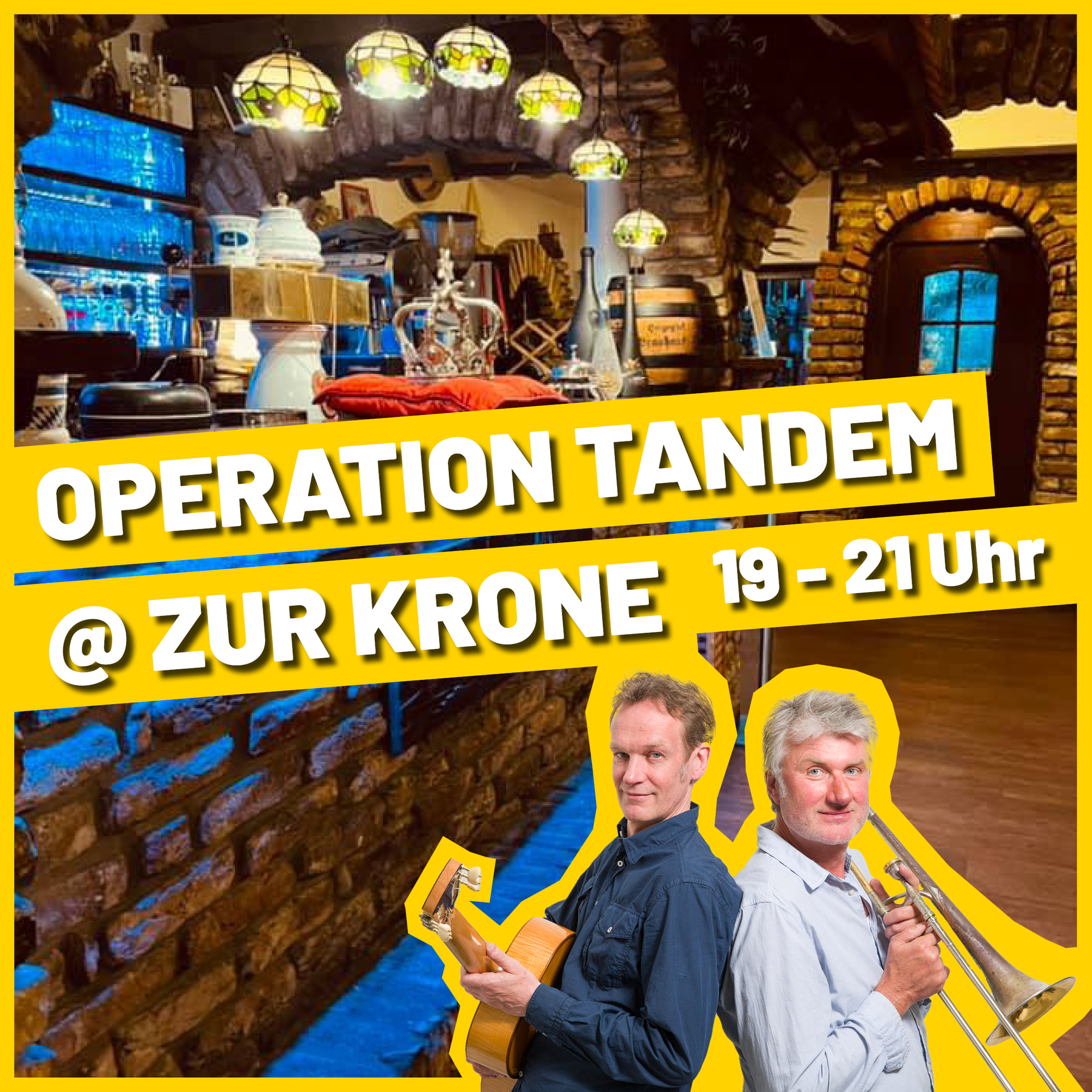 Bandfoto: Volker Strüh Festival | Hürther KneipenKulTour | Operation Tandem @ Zur Krone | Bandfoto: Volker Strüh