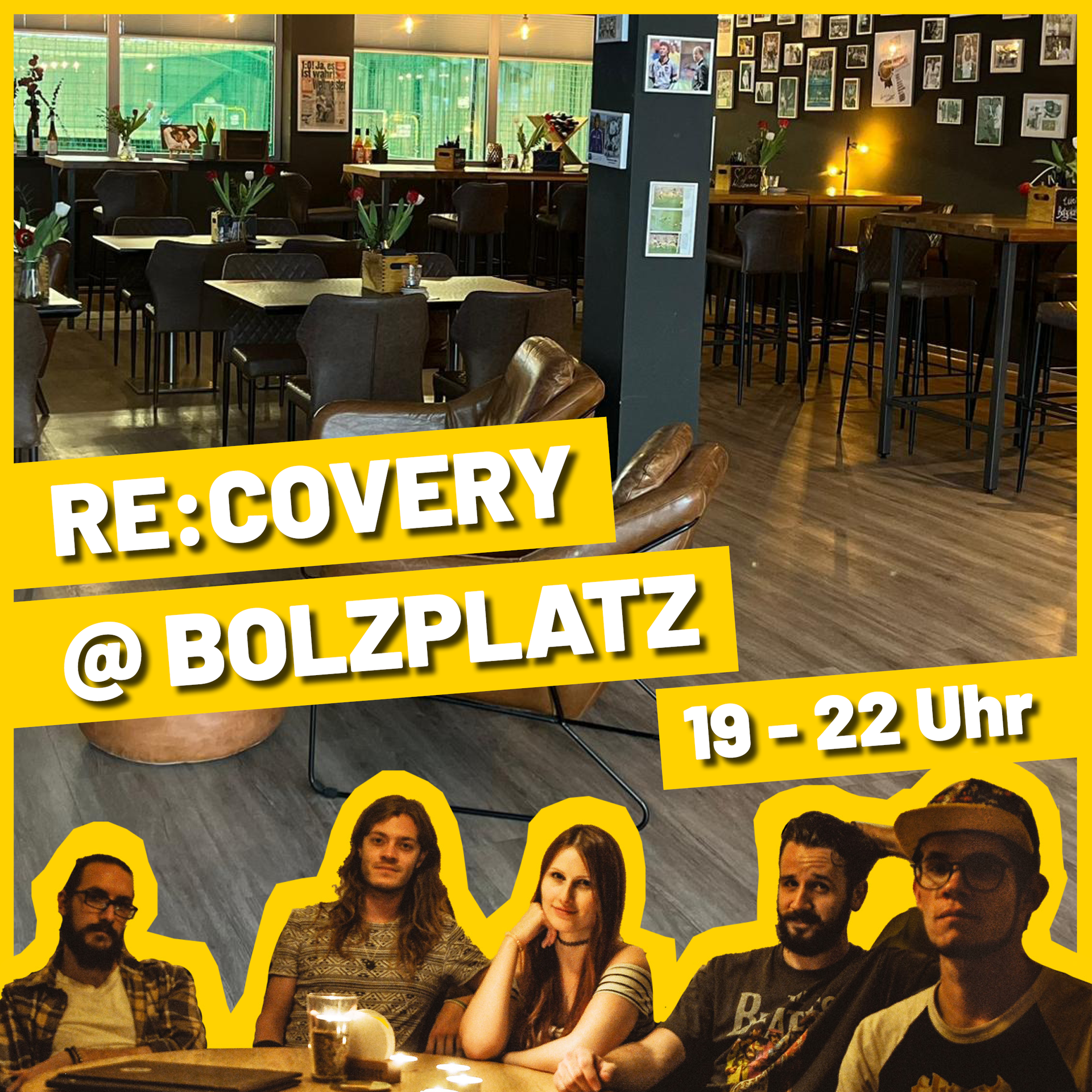 Bandfoto: re:covery Festival | Hürther KneipenKulTour | re:covery @ Bolzplatz | Bandfoto: re:covery