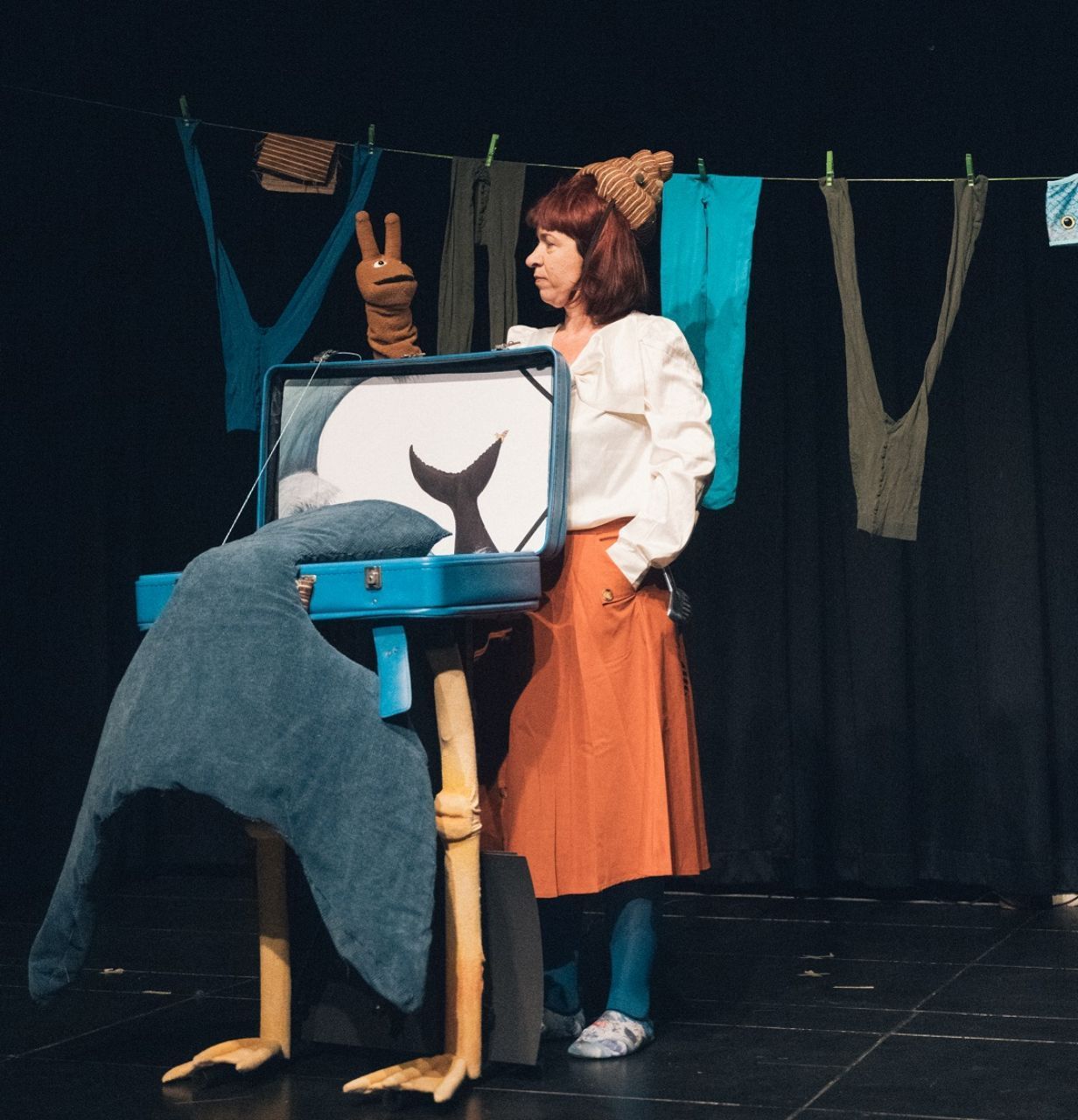 Foto: LUK Puppentheater Die Schnecke und der BUckelwal | LUK Puppentheater