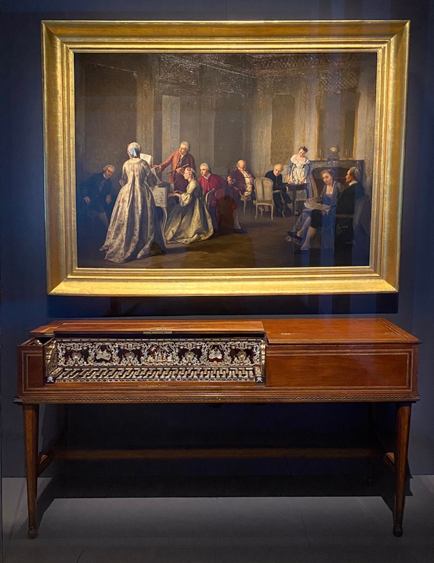 Pianoforte Juan del Mármol. Galería de las Colecciones Reales
