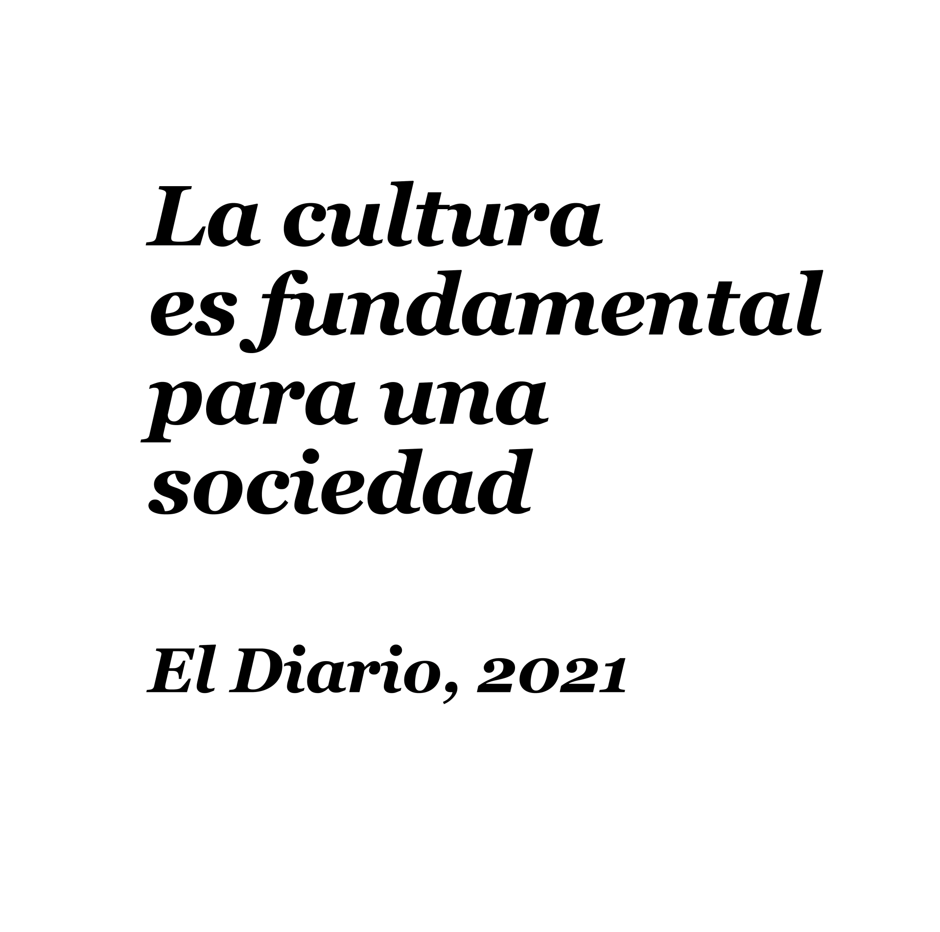 Blanca Muñoz en El Diario 2021