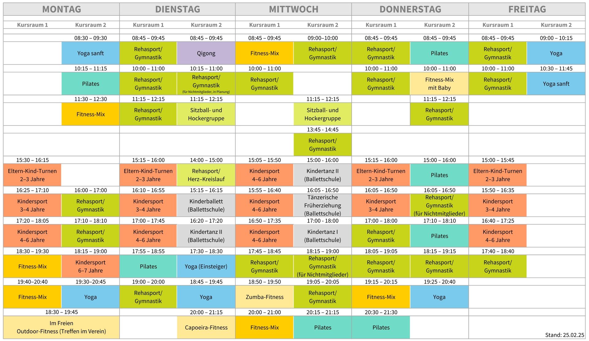 Übungszeiten Plagwitz Wachsmuthstraße 3 Übungszeiten Kursplan Plagwitz Wachsmuthstraße 3
