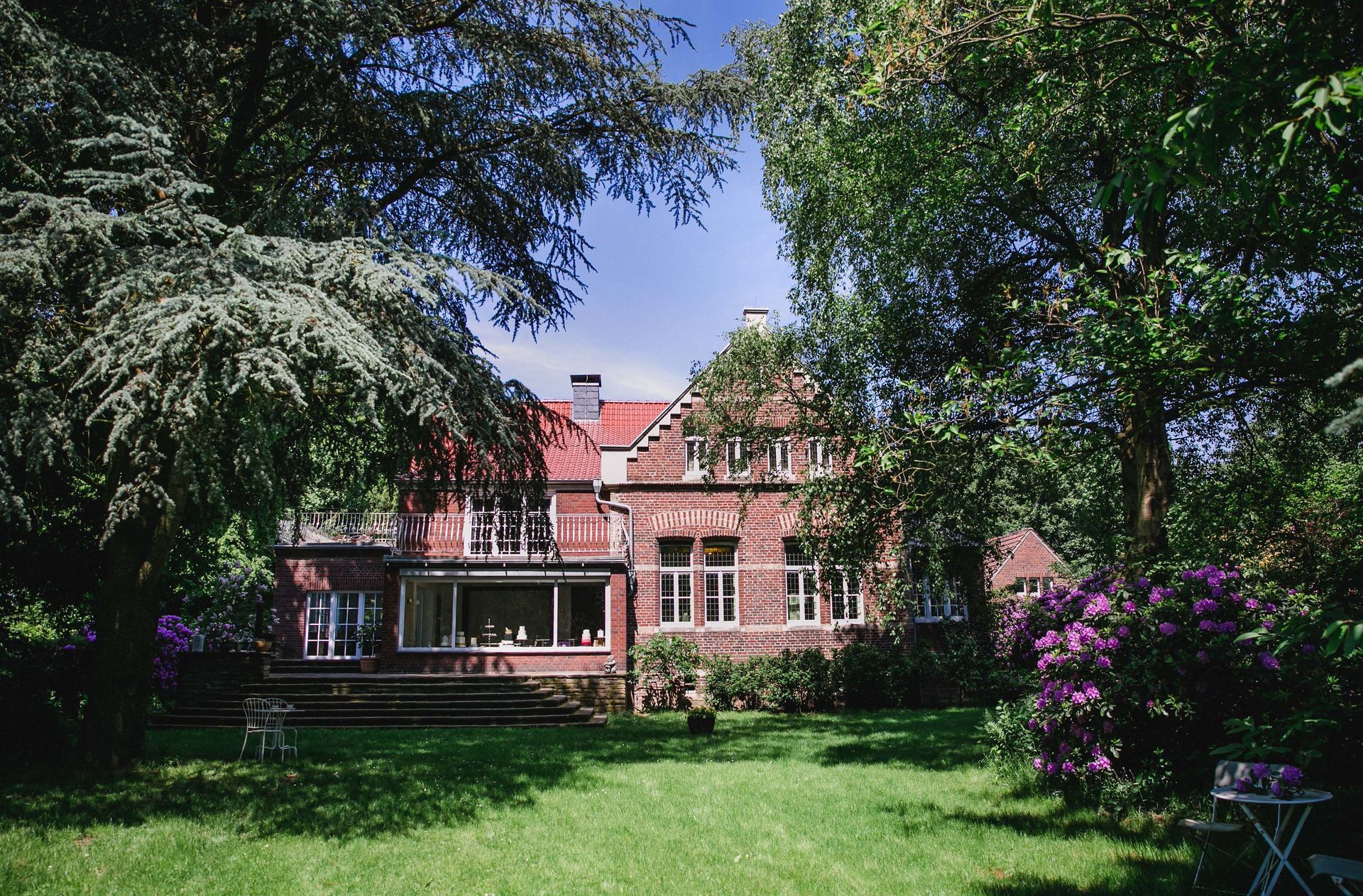 Fassade der Location Haus Brink bei Münster
