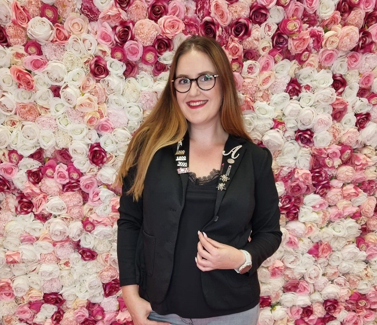 Visagistin Ricarda Duddek