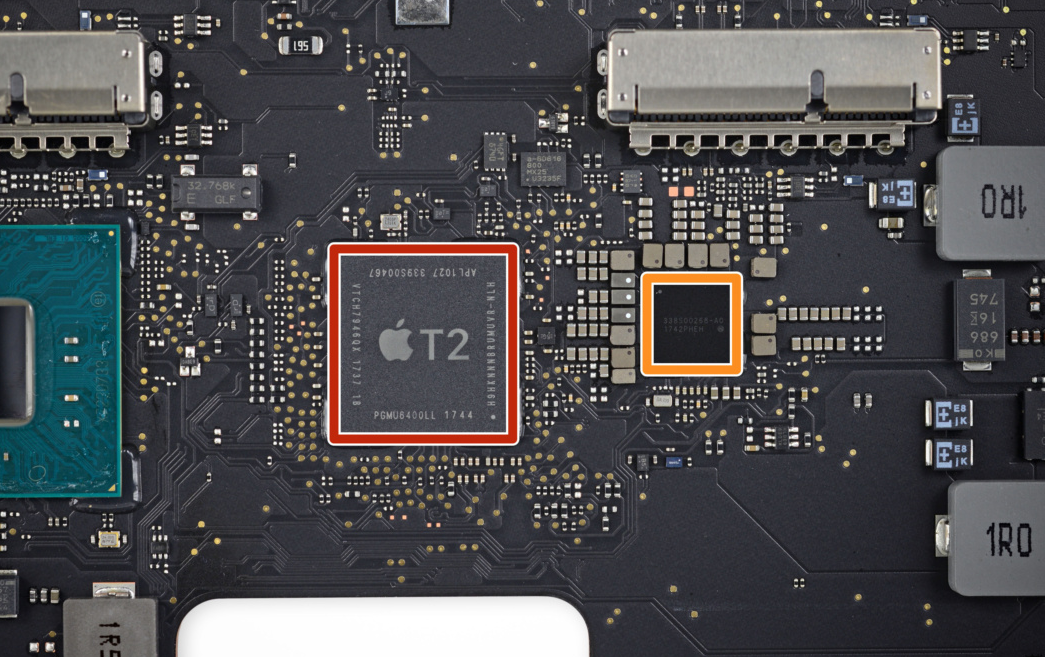 T2 Chip Forensic Extraction