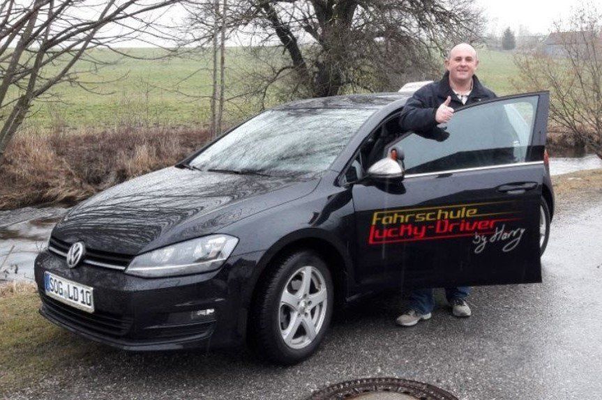 Inhaber der Fahrschule Lucky-Driver Harald Inhaber der Fahrschule Lucky-Driver Harald