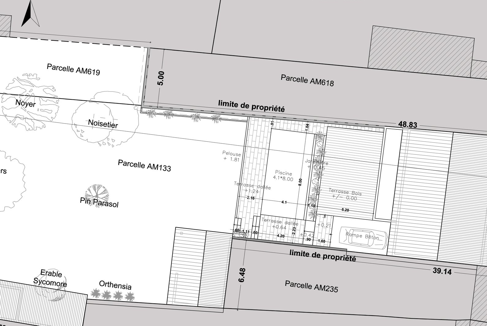 #architecte #architectelyon #renovation #extension #surélévation #maisonmoderne #permisdeconstruire #pland'architecte Aurelia Foyatier Architecte Lyon - Aurelia Foyatier Architecte Ste Foy les Lyon - renovation maison - extension maison - agrandissement maison - maison dans l'ouest de Lyon - architecture moderne et design - claustrat, verrière, bso, ral 7016