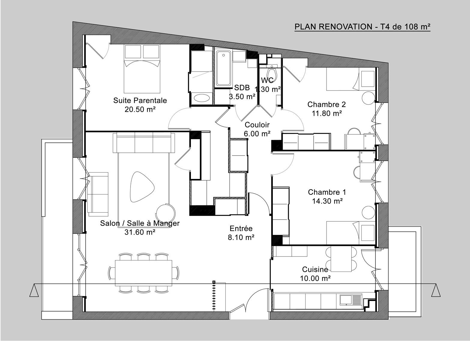 #architecte #architectelyon #renovation #extension #surélévation #maisonmoderne #permisdeconstruire #pland'architecte Aurelia Foyatier Architecte Lyon - renovation maison - extension maison - agrandissement maison - maison dans l'ouest de Lyon - architecture moderne et design - claustrat, verrière, bso, ral 7016