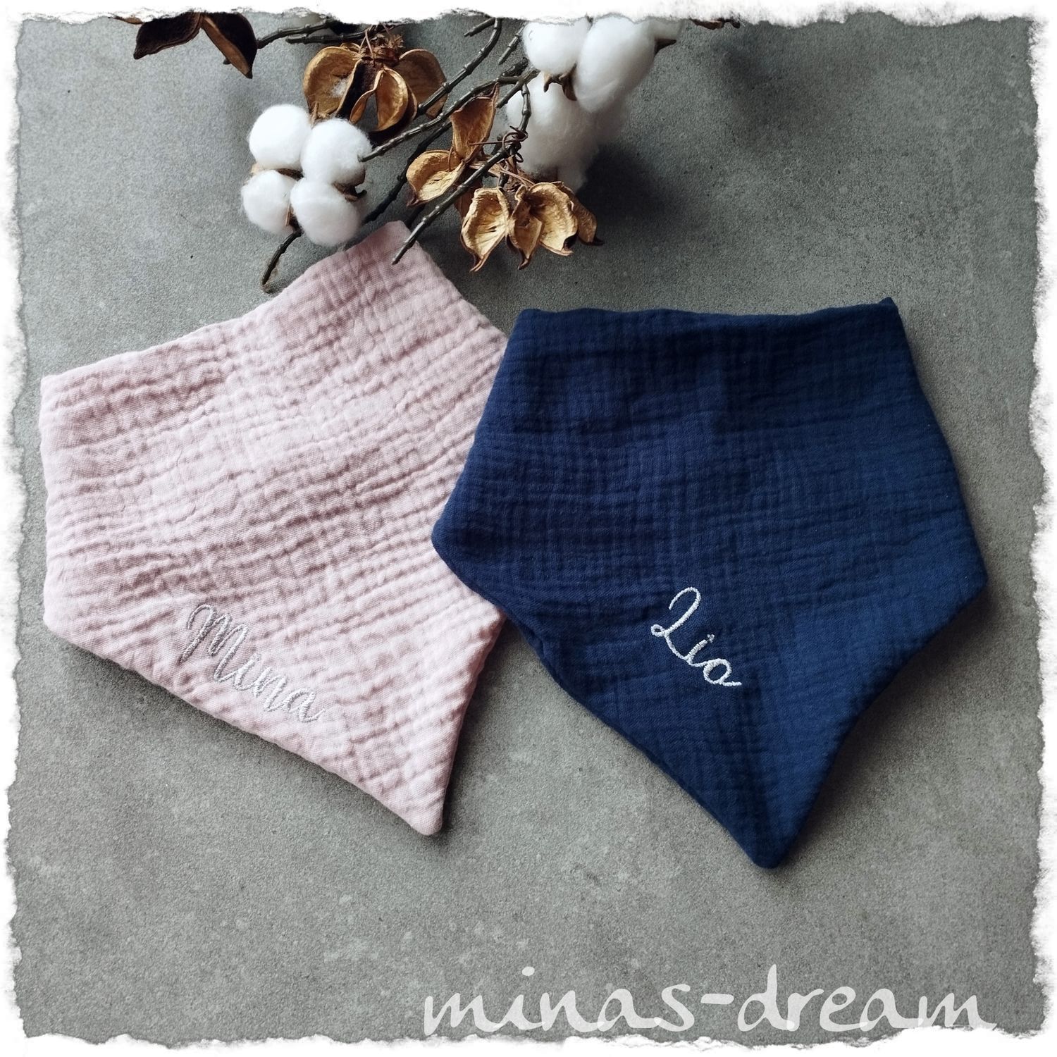 Halstuch zum Knöpfen