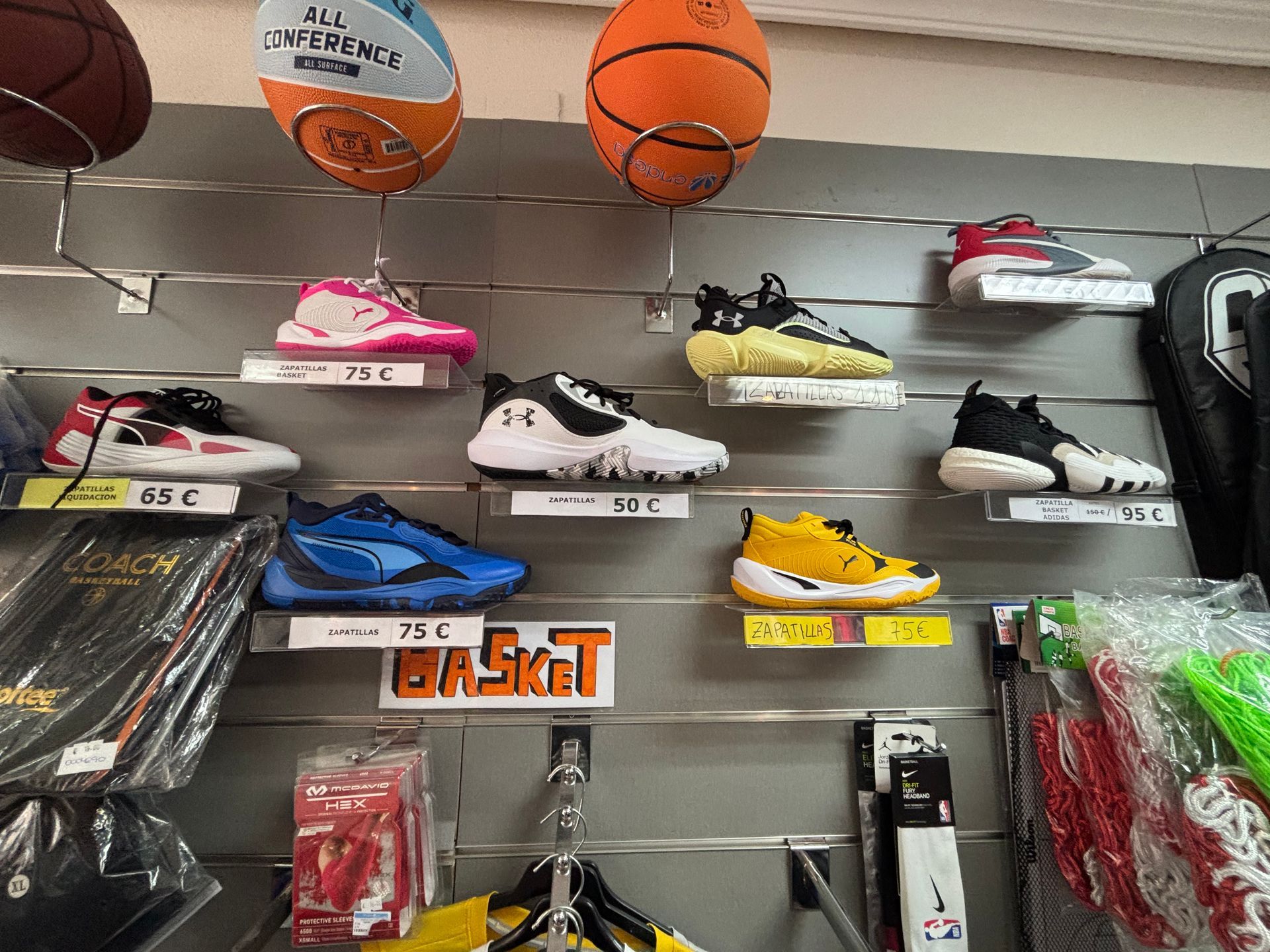Material de baloncesto en Liquisport
