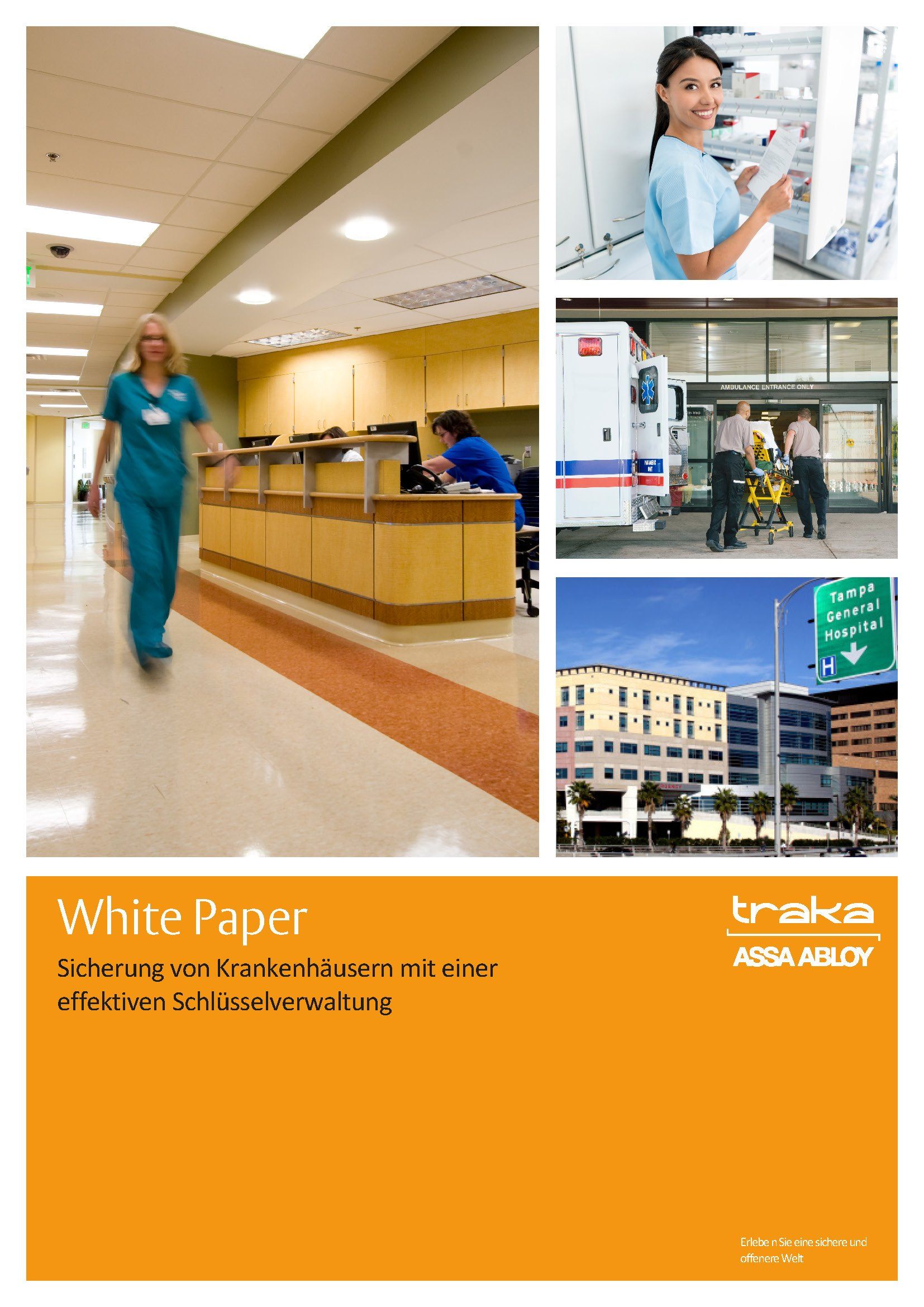 Weißbuch zum Gesundheitswesen - Einsatz intelligenter Schlüsselverwaltung in Krankenhäusern