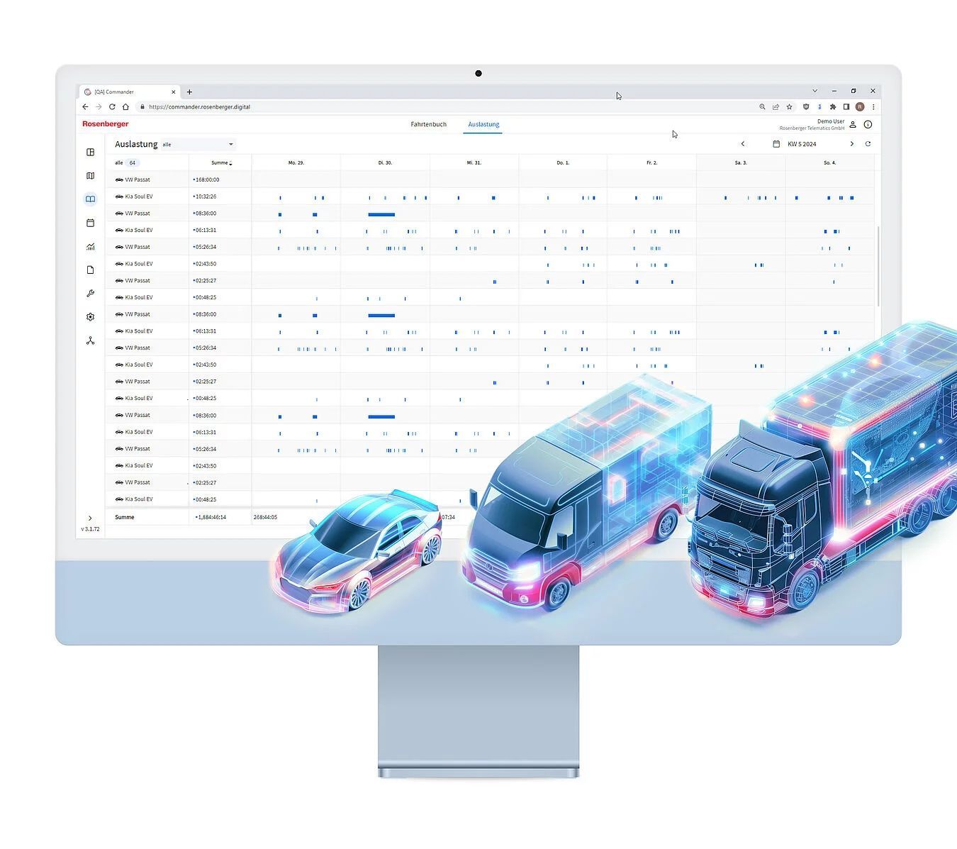 Rosenberger - Fuhrparkmanagement