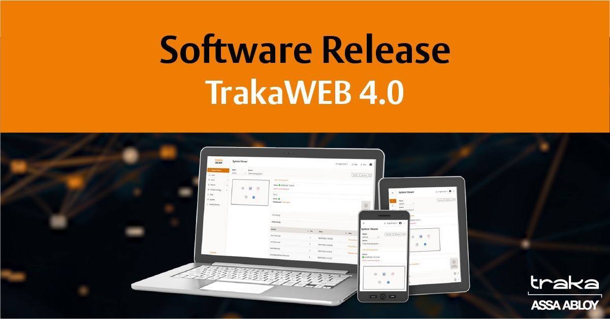 TrakaWEB Software für digitale Schlüsselverwaltung