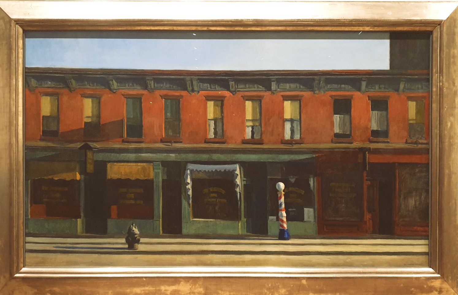 Edward Hopper: Early Sunday Morning