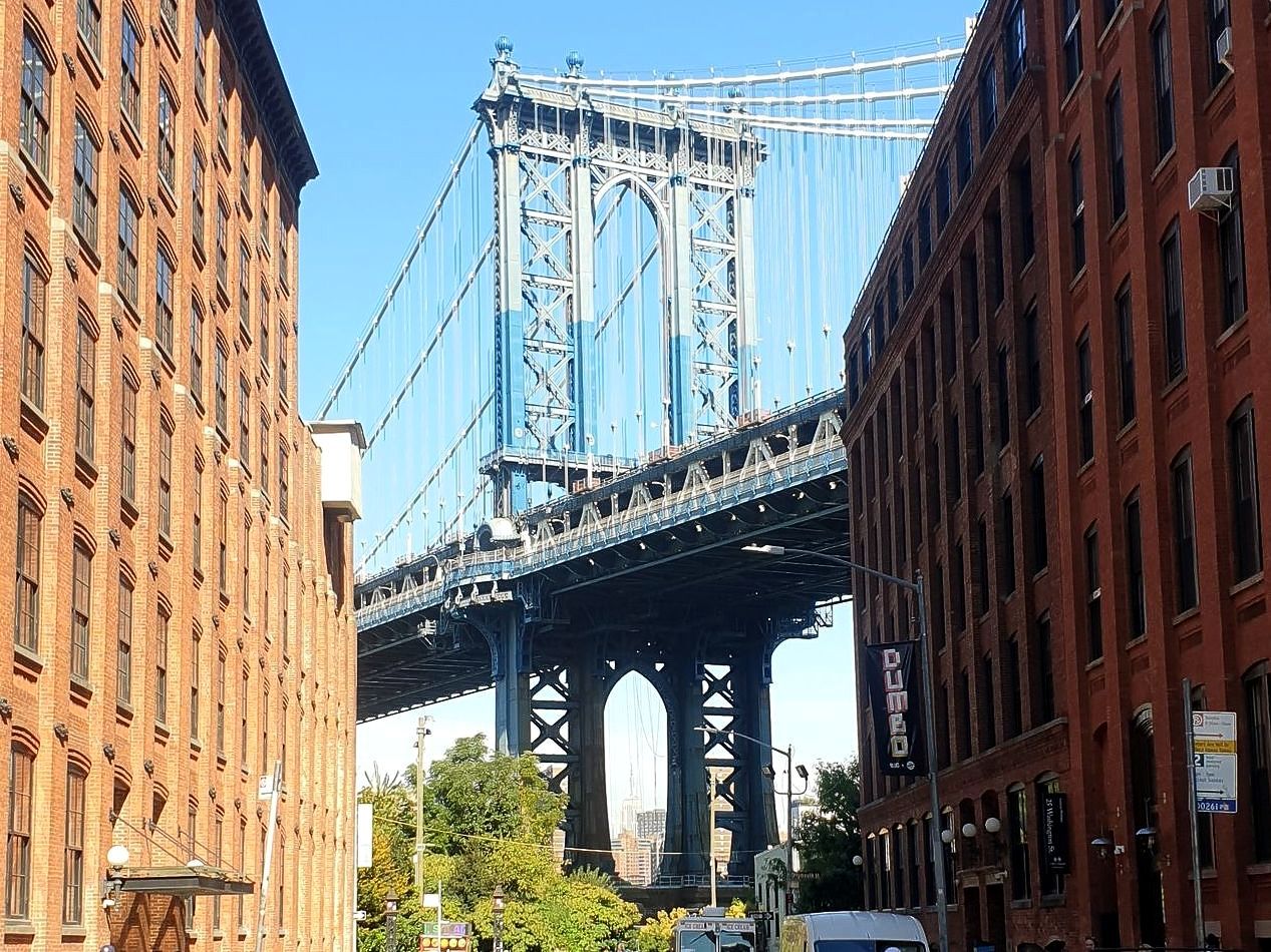 DUMBO New York New York Führung von Brooklyn DUMBO nach Manhattan