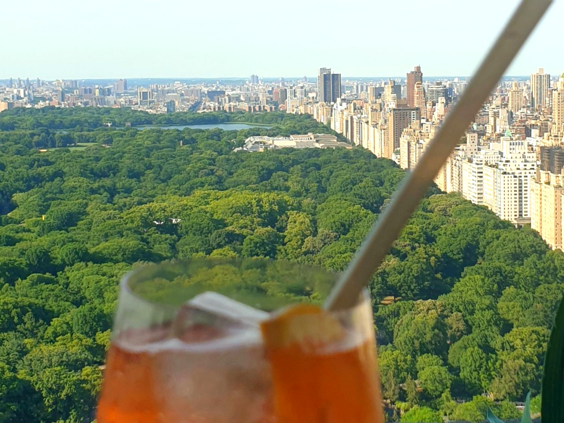 Stadtführung New York - dieser Stadtrundgang führt uns durch die Barszene der Stadt - hier die Aussicht von der Darling Rooftopbar beim Central Park New York Stadtführung durch die Bars. Auf diesem Stadtrundgang besuchen wir 3 verschiedene Bars der Stadt.
