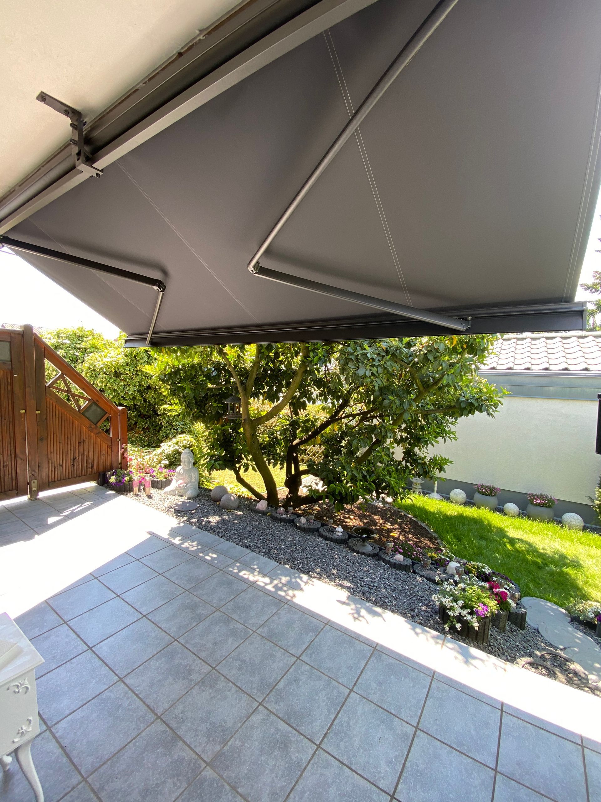 Markise an Balkon in Bruchsal