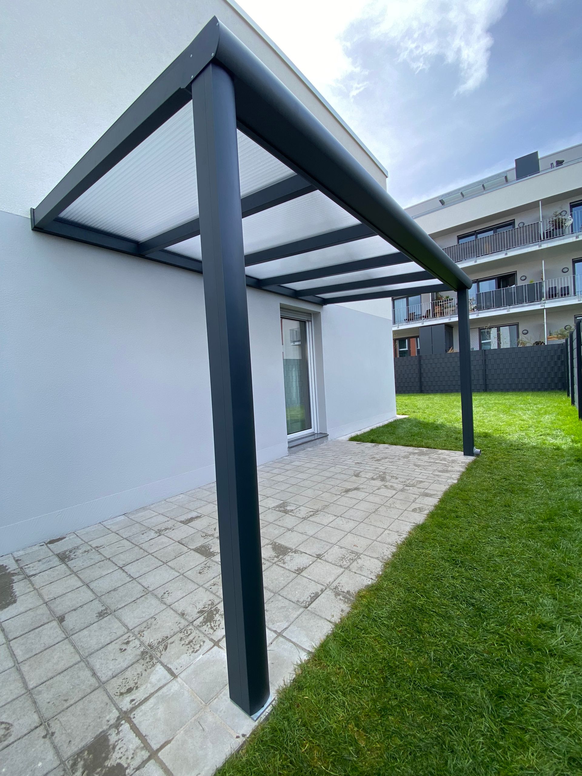 Terrassendach mit Polycarbonat in Bruchsal