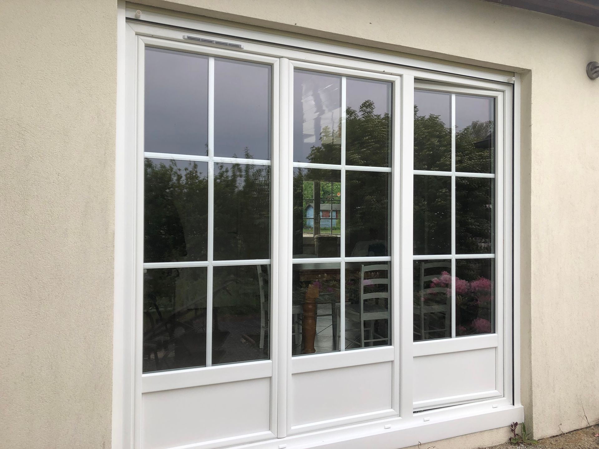 SMC Menuiseries baie vitrée