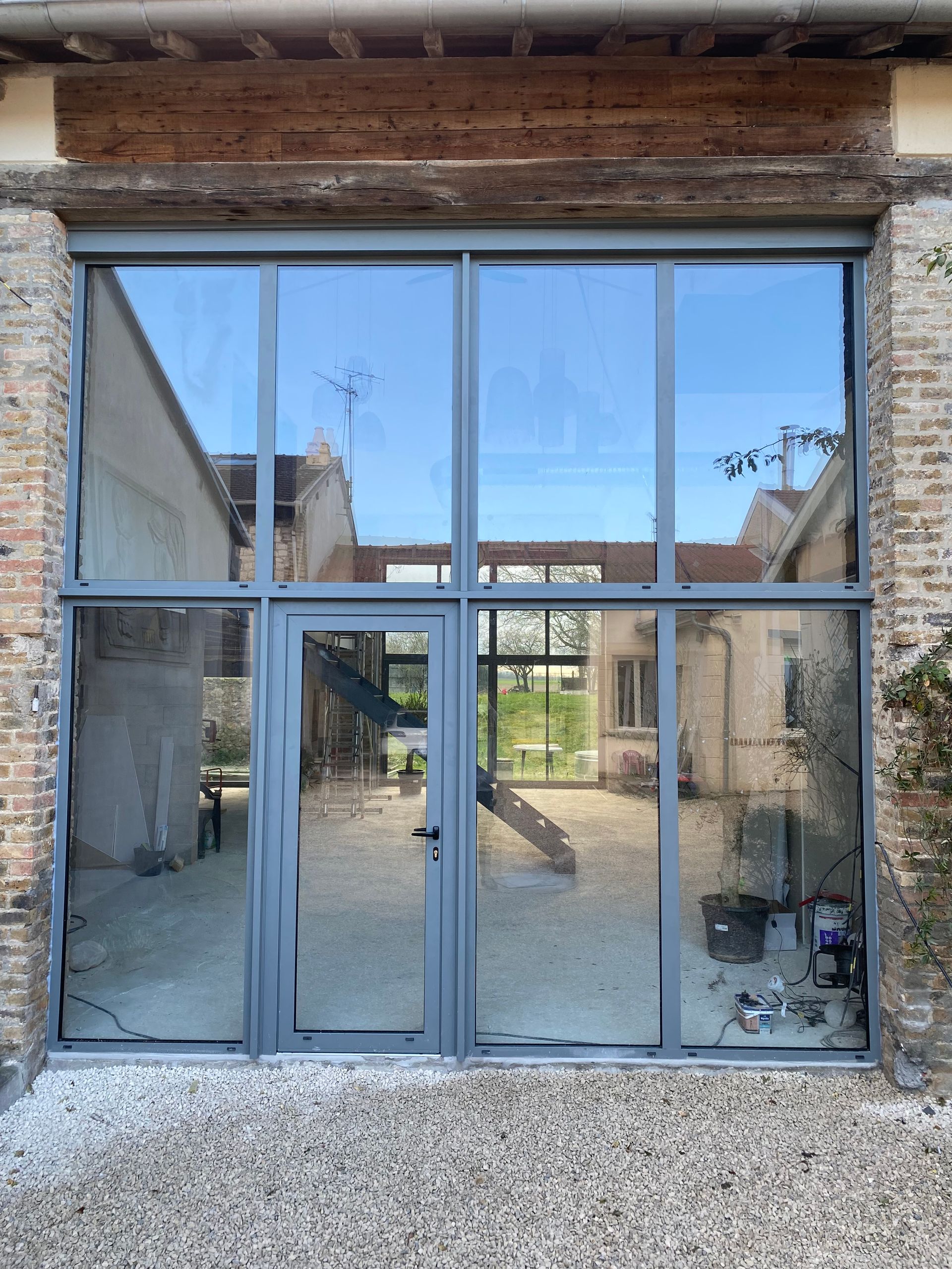 SMC Menuiseries baie vitrée