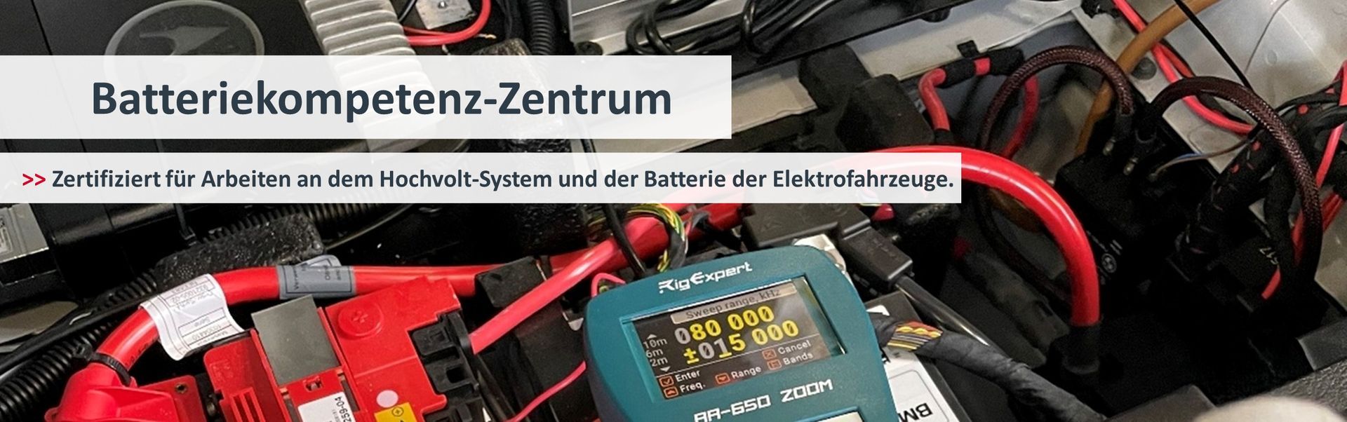 Hochvolt & Batteriekompetenz-Zentrum