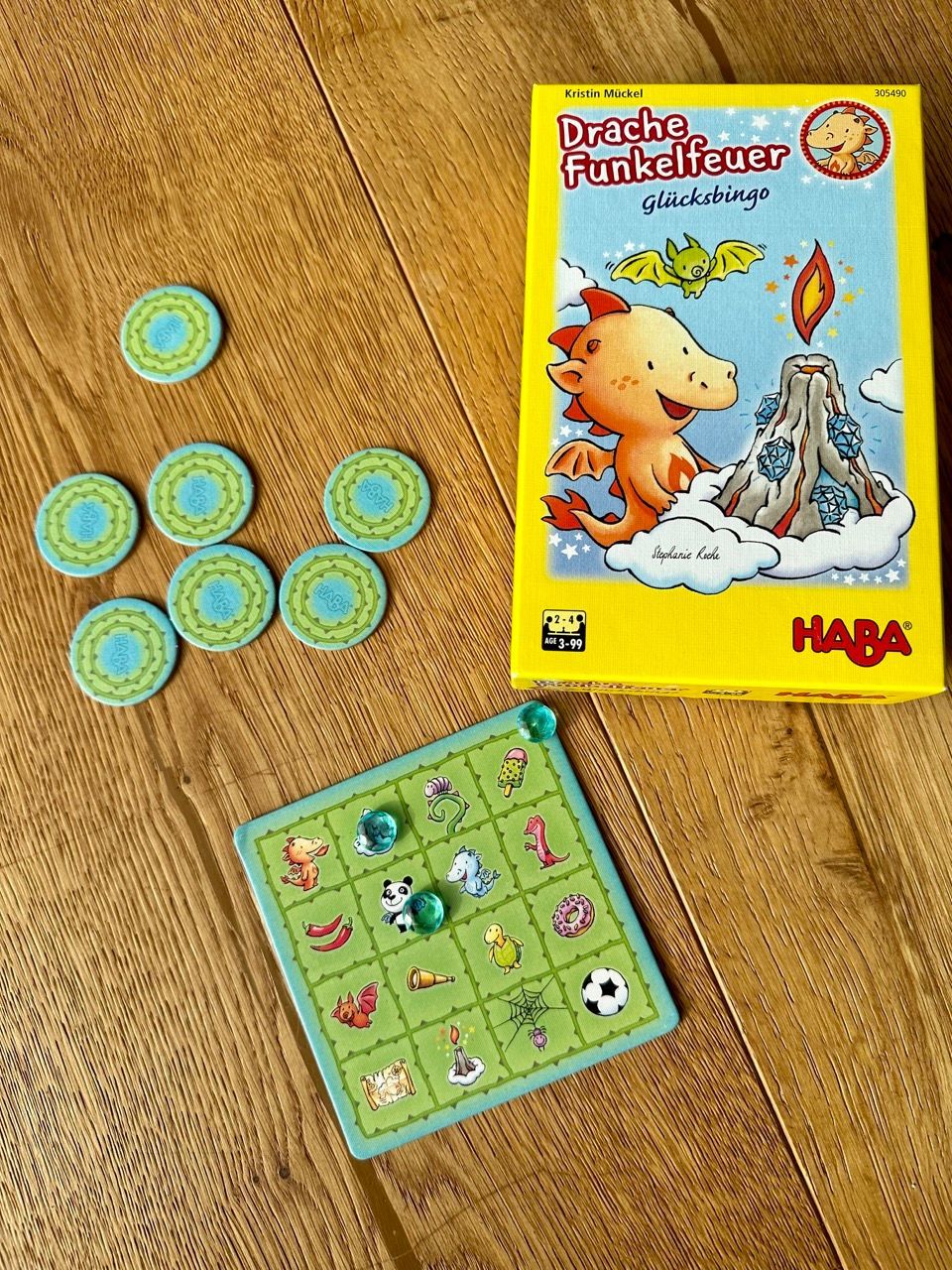 Kinderspiel ab 3 - HABA - Drache Funkelfeuer
