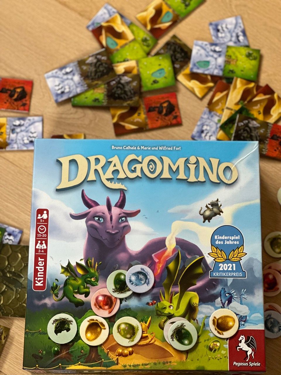 Kinderspiel 5 Jahre - Dragomino