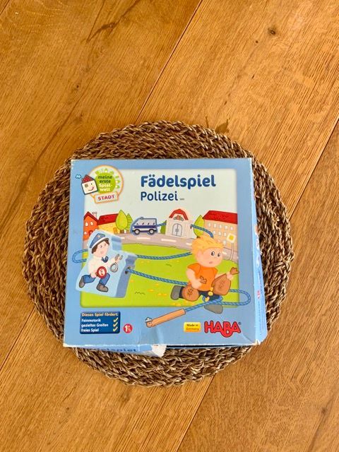 Geschenkidee ab 1 Jahr - Fädelspiel Haba